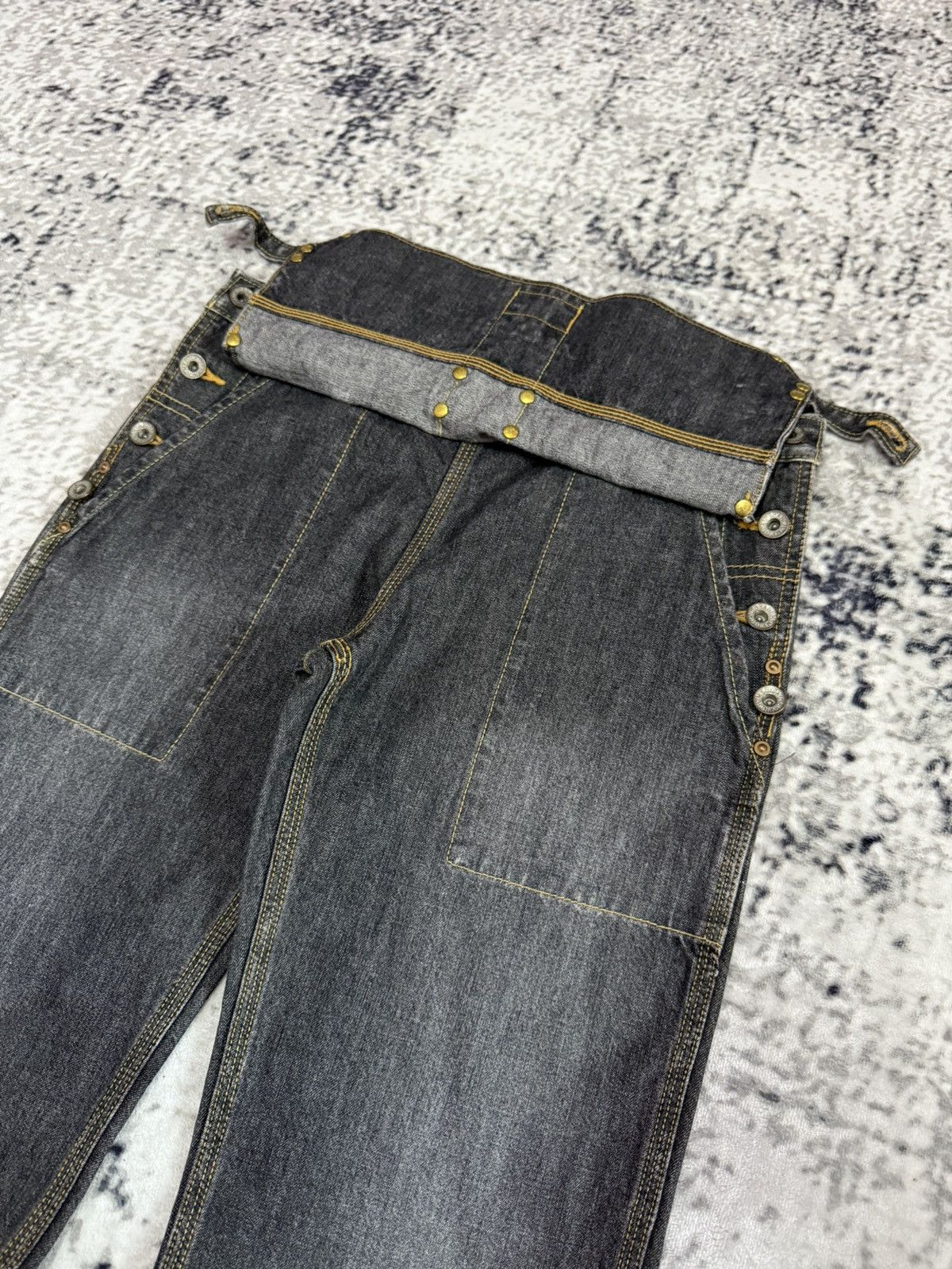 Le Grande Bleu (L.G.B.) First Step Japan 50s Reissue Work Wear Flare Jeans Size US 29 - 6 Thumbnail