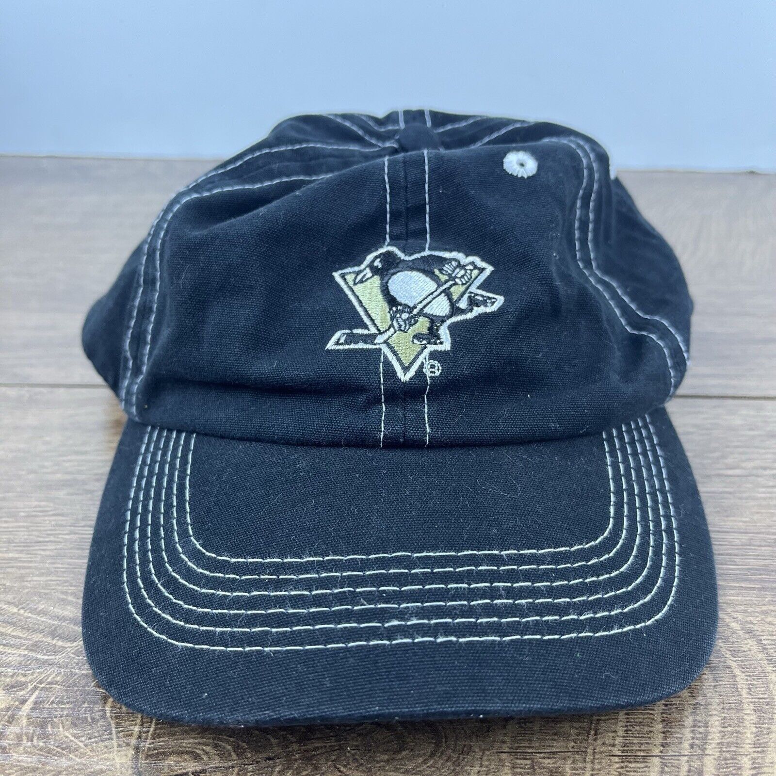 Other Pittsburgh Penguins Hat Black NHL Penguin Cap Hat Adjustable Size ONE SIZE - 1 Thumbnail