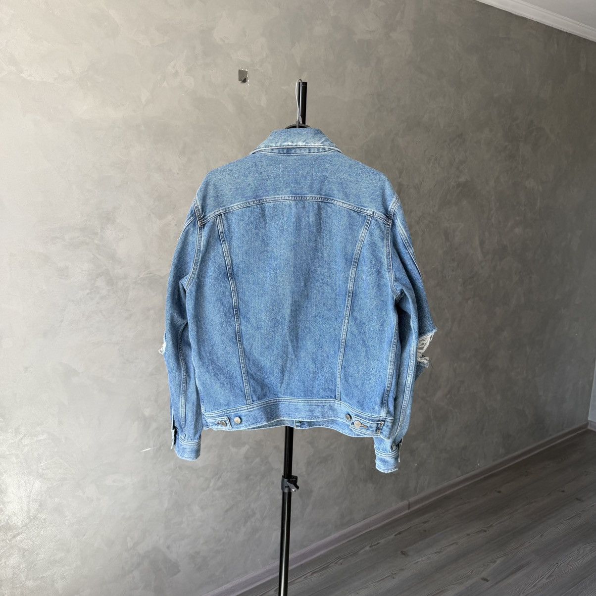 Diesel Rare Diesel D-Robyn Distressed Elbows Denim Jacket M Size US M / EU 48-50 / 2 - 10 Thumbnail