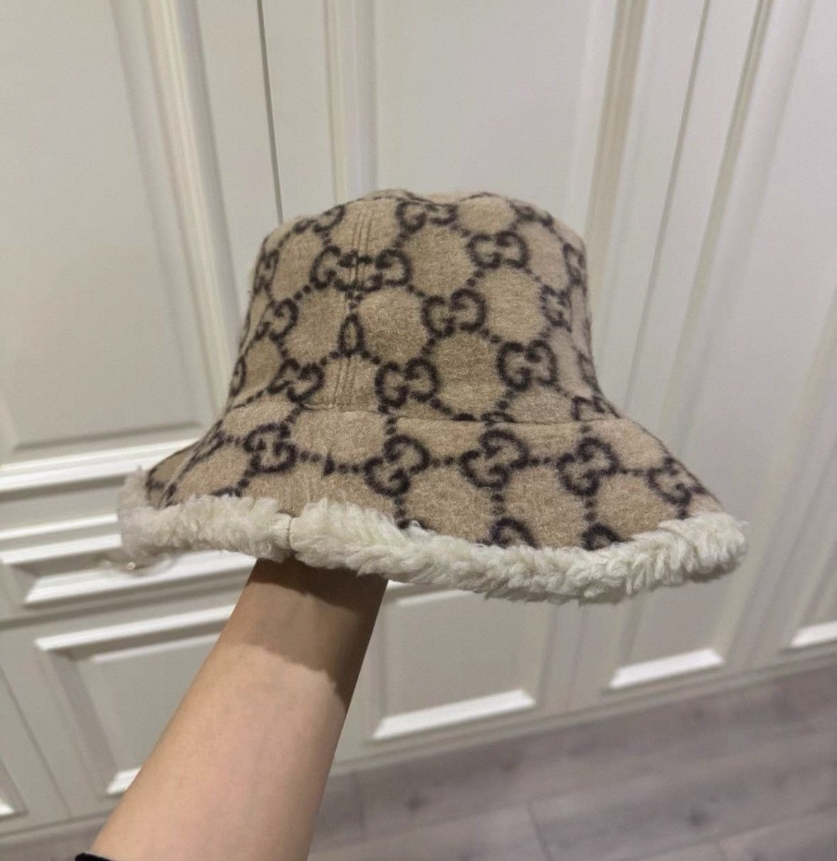 Gucci Gucci Size l fisherman hat tweed new fisherman hat si Size ONE SIZE - 2 Thumbnail