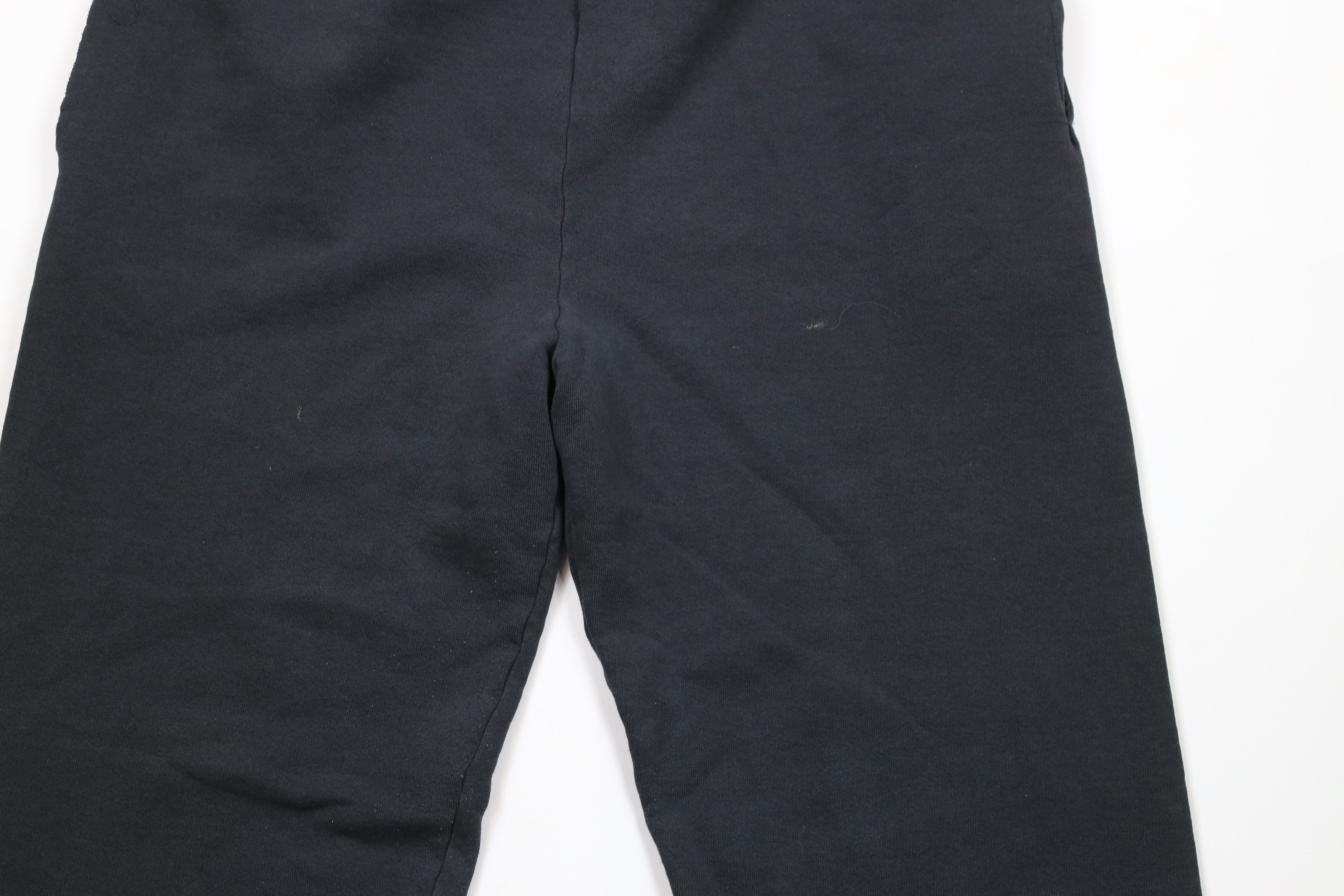 Vintage Vintage 90s Streetwear Blank Sweatpants Joggers Black USA Size US 38 / EU 54 - 13 Thumbnail