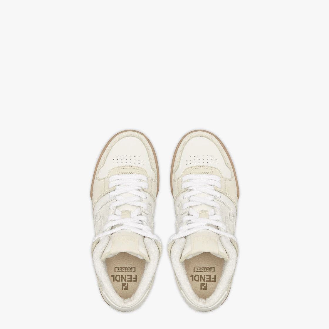 Fendi o1s1wg110125 Sneaker in Beige Size US 6 / EU 39 - 3 Thumbnail