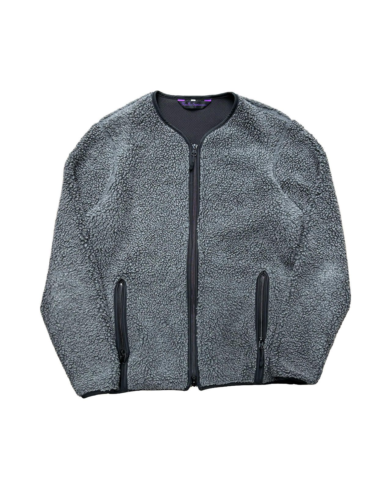 Needles Needles Sportswear Fleece Jacket Grey S Size US S / EU 44-46 / 1 - 1 Thumbnail