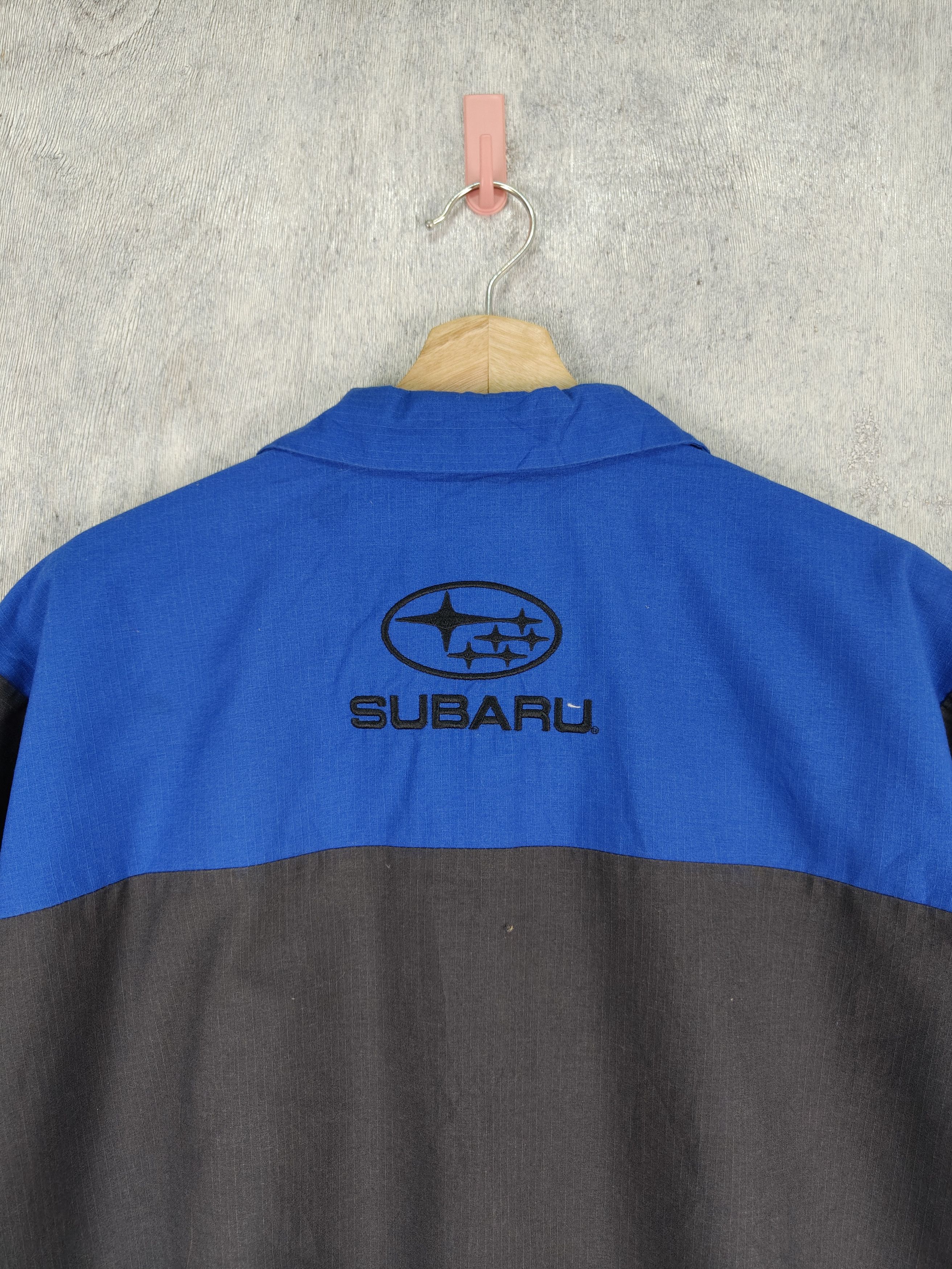 Vintage Vintage Subaru Racing Team Workwear Button Up Shirt Size US XXL / EU 58 / 5 - 7 Thumbnail