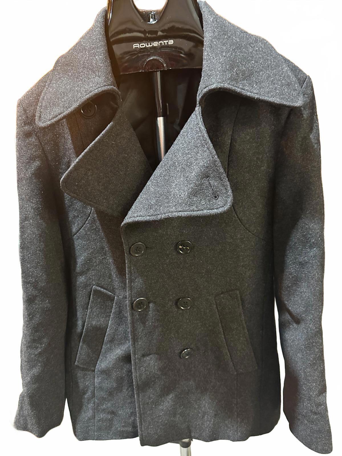 Shipley & Halmos Shipley & Halmos Men’s Wool Peacoat Gray Size 38 Size US S / EU 44-46 / 1 - 1 Thumbnail