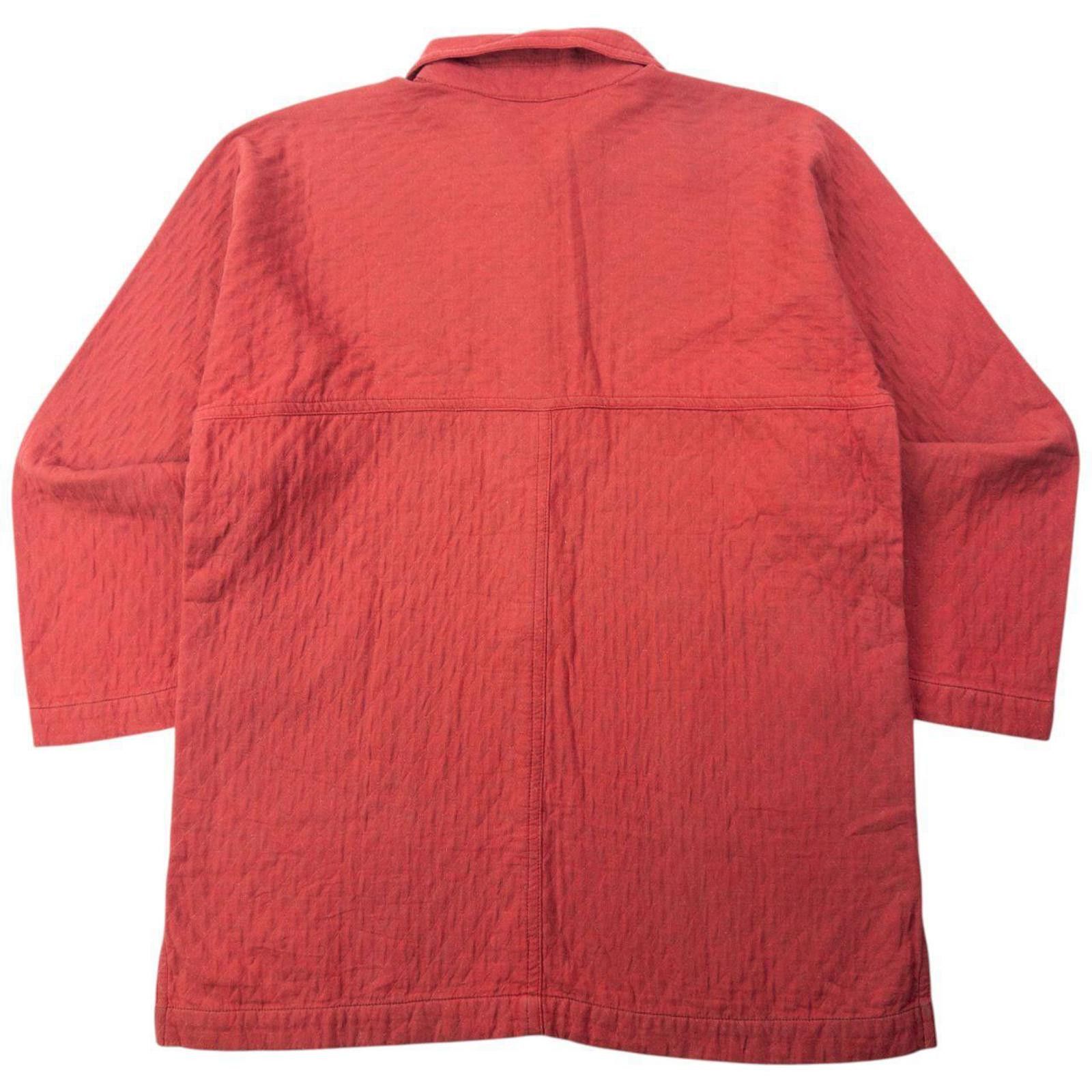 Issey Miyake Vintage 80s Issey Miyake Sport Half Button Quilted Jacket S Size US S / EU 44-46 / 1 - 2 Thumbnail