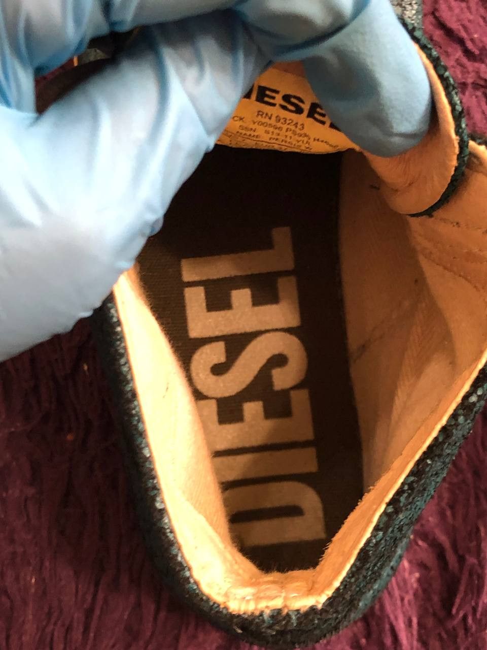 Diesel Y2K Vintage Diesel High Sneakers Streetwear Rare Size US 7 / IT 37 - 6 Thumbnail