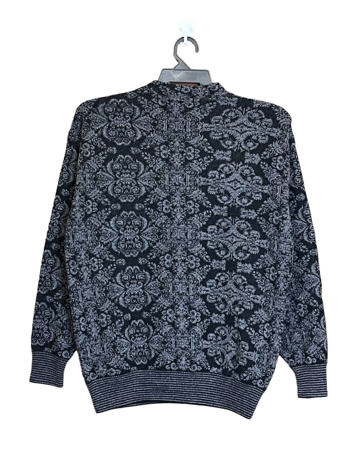 Gianfranco Ferre VINTAGE GIANFRANCO FERRE PURE LANA WOOL KNIT SWEATS Size US M / EU 48-50 / 2 - 2 Thumbnail
