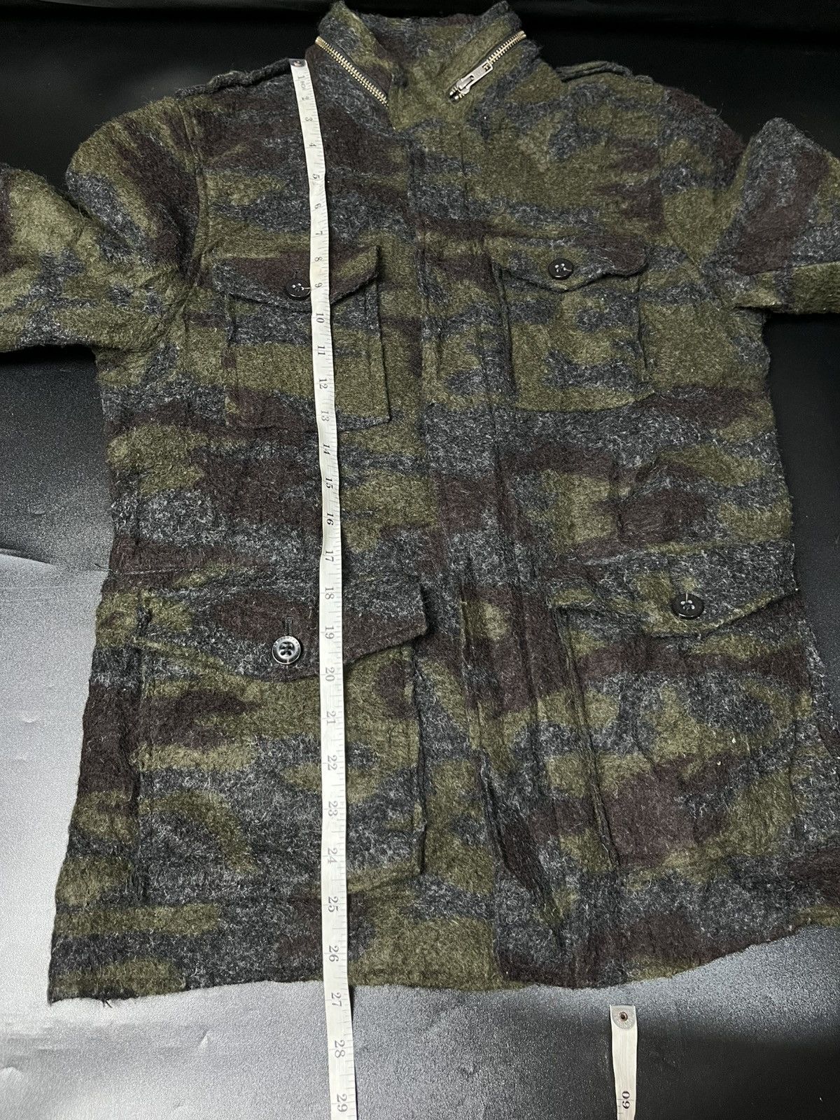 Final Home × If Six Was Nine × Japanese Brand Japanese 291295=Homme army wool jacket Size US M / EU 48-50 / 2 - 17 Thumbnail