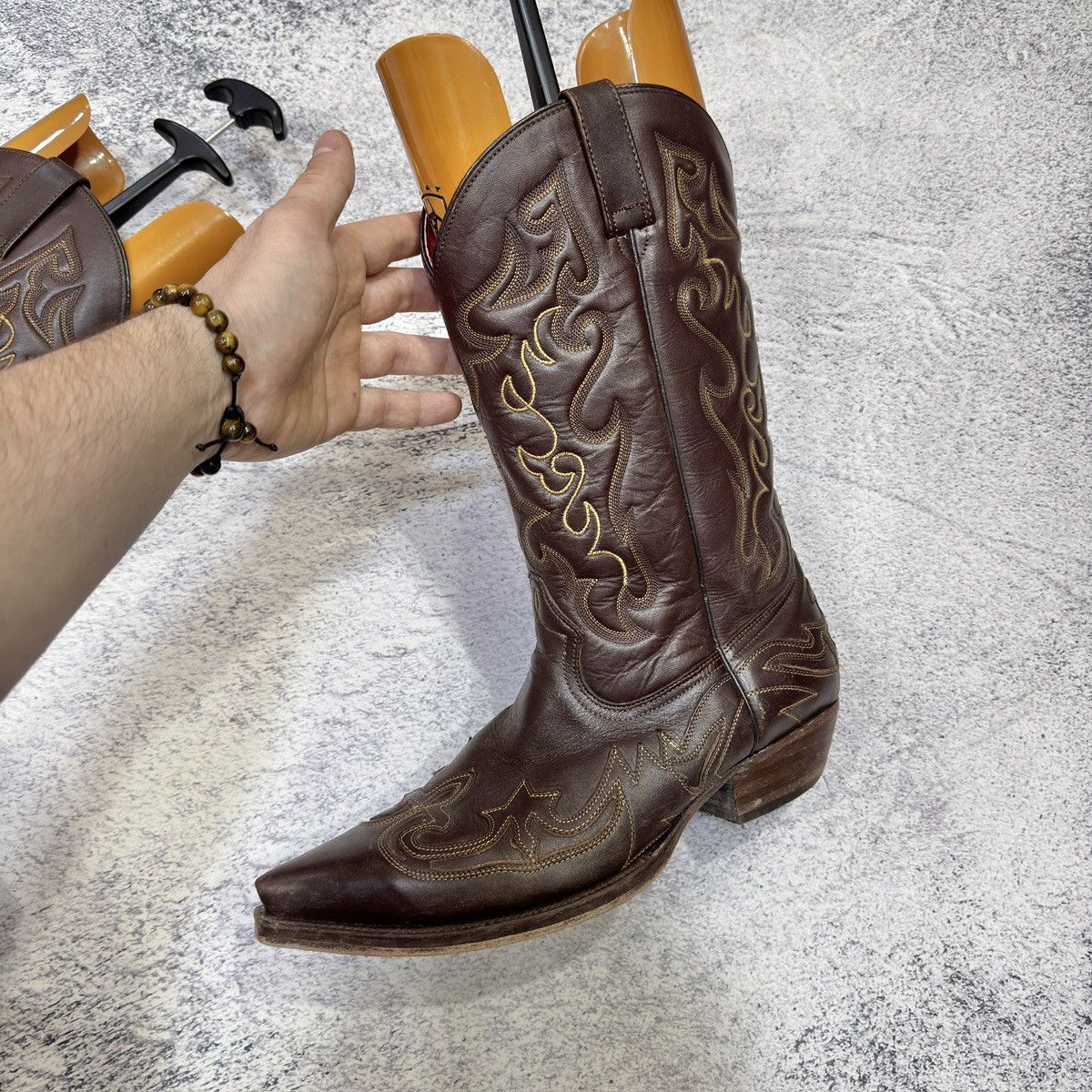 Cowboy Equipment Buffalo Welted Western Cowboy Boots US10 UK9 EU43 28cm Size US 10 / EU 43 - 2 Thumbnail