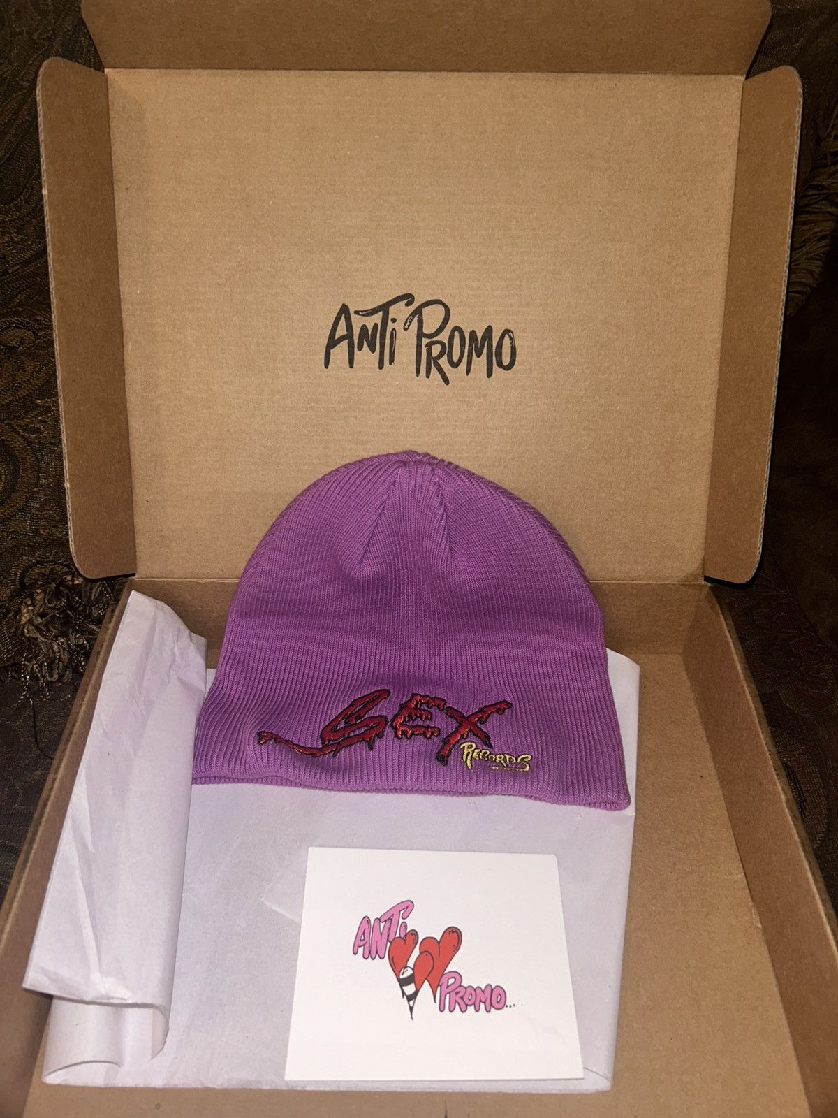 Matty Boy Matty Boy Anti Promo Sex Records Beanie Size ONE SIZE - 2 Thumbnail