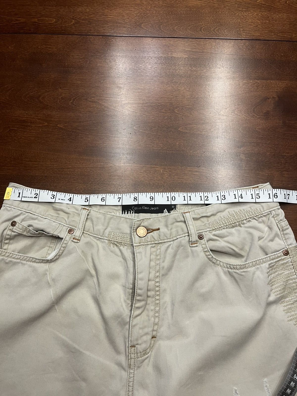 Calvin Klein Calvin Klein Khakis Size US 32 / EU 48 - 6 Thumbnail