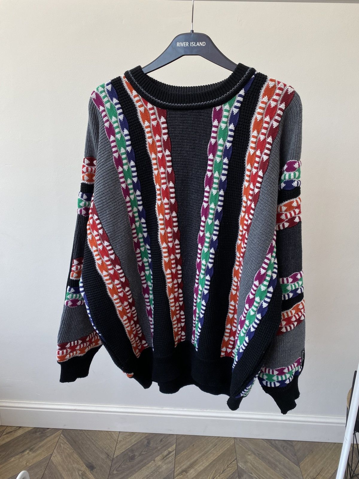 Carlo Colucci Vintage Carlo Colucci 00s Knitted Sweater Size US XL / EU 56 / 4 - 2 Thumbnail
