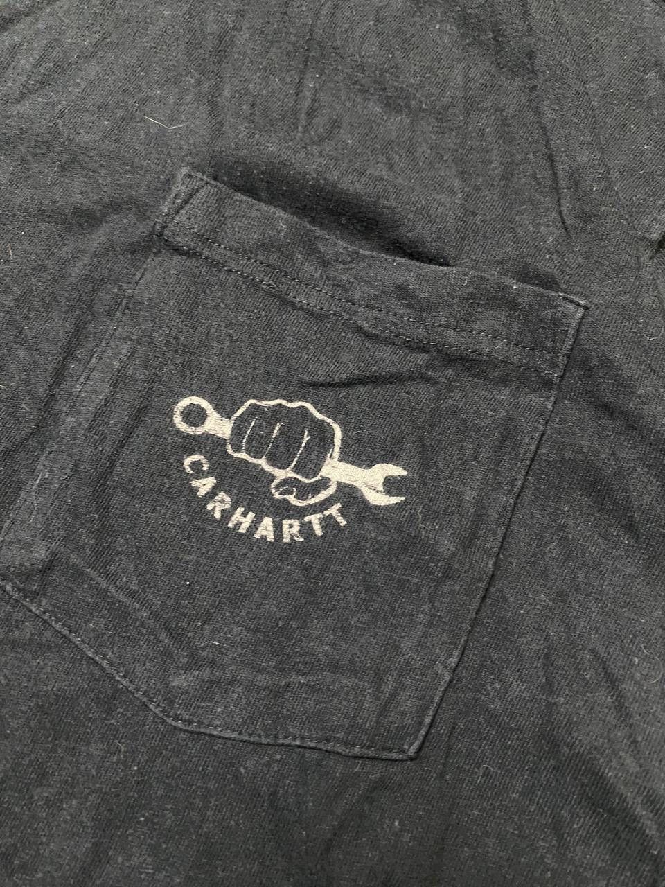 Carhartt Wip × Vintage Carhartt WIP T-Shirt Pocket Print Big Logo Size US L / EU 52-54 / 3 - 6 Thumbnail