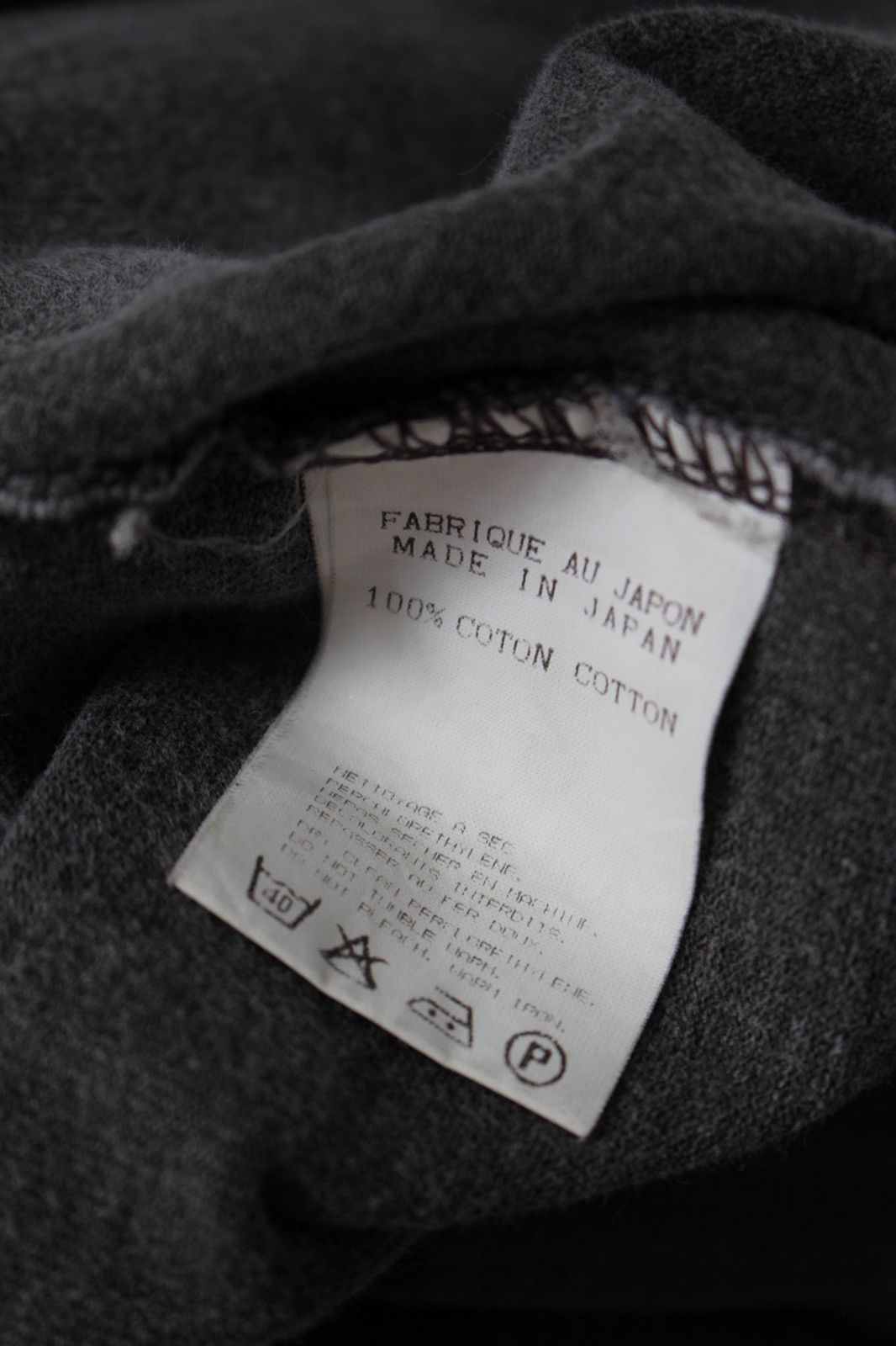 RIPVANWINKLE 2000S RIP VAN WINKLE GARMENT-DYED COTTON SWEATSHIRT Size US M / EU 48-50 / 2 - 7 Thumbnail