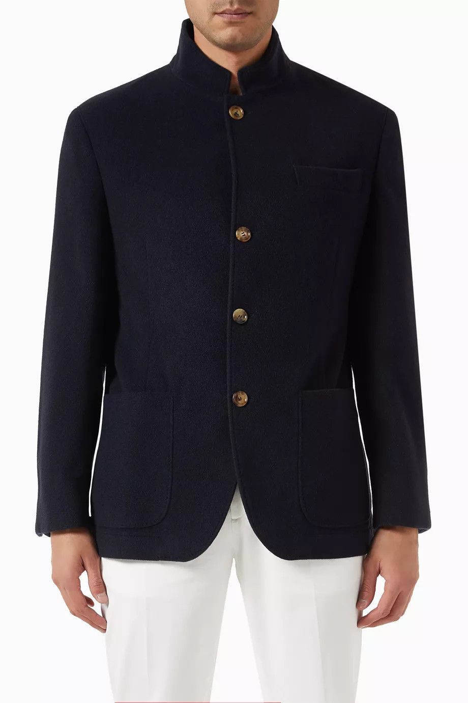 Brunello Cucinelli o1y0526 Single-breasted Blazer in Black Size US S / EU 44-46 / 1 - 1 Thumbnail