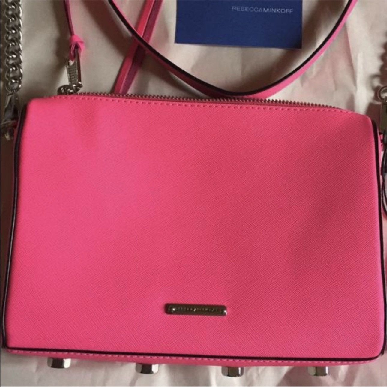 Rebecca Minkoff Rebecca Minkoff O Vibrant/Neon Pink Size ONE SIZE - 2 Thumbnail