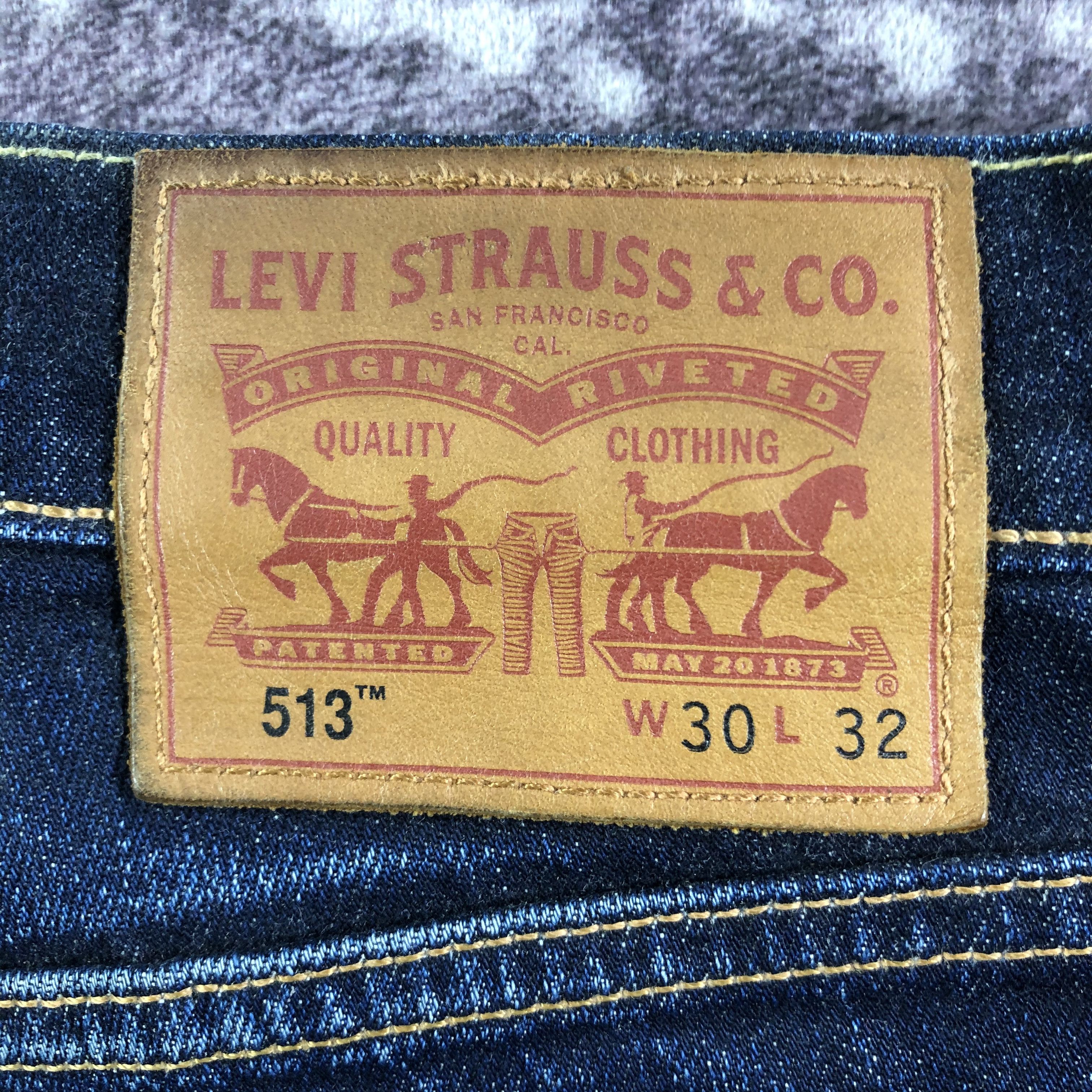 Levi's × Vintage Vintage Blue Wash Levis 513 Jeans-JM3265 Size US 32 / EU 48 - 7 Thumbnail