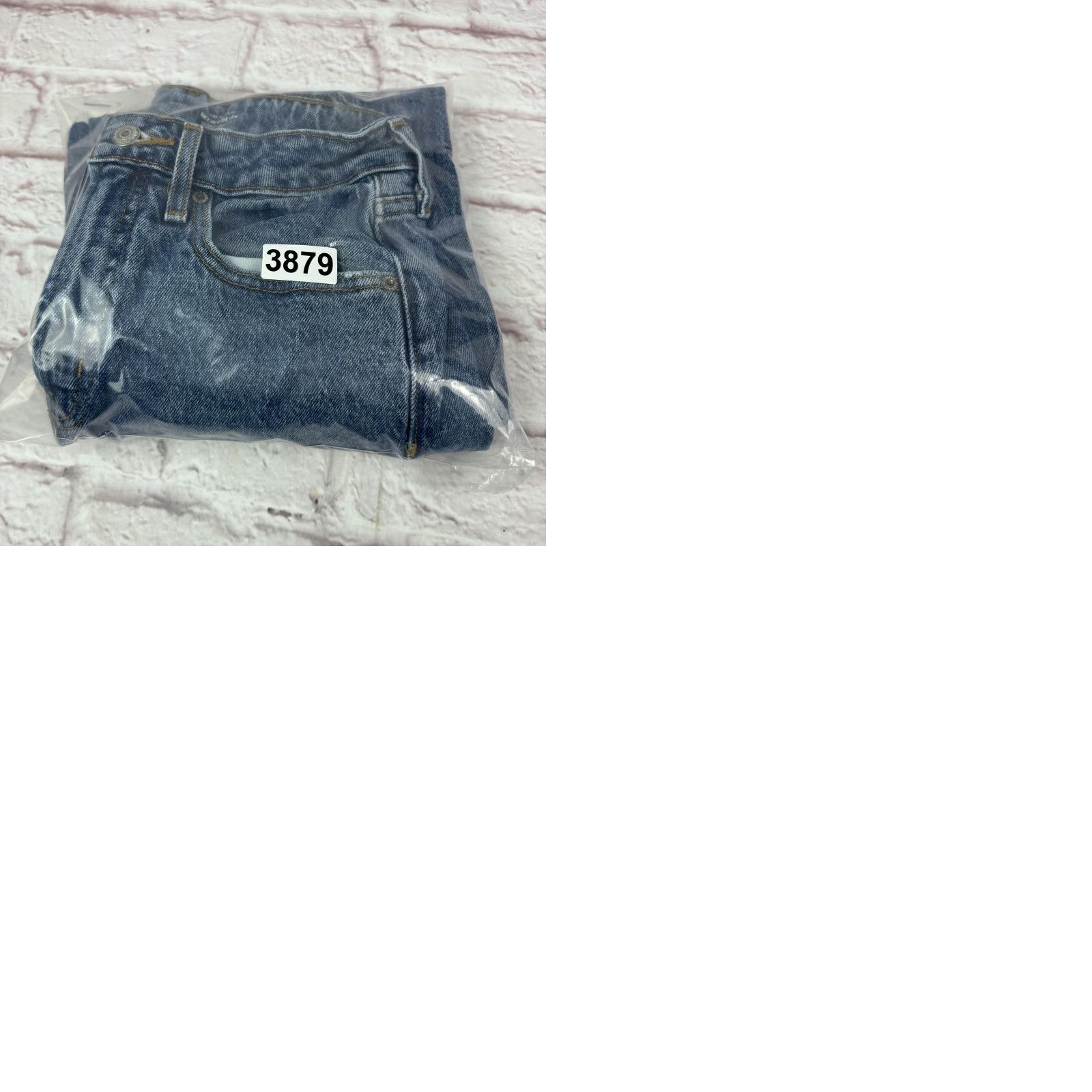Old Navy VINTAGE Old Navy Sky Hi Wide Leg Jeans Womens 0 Blue High Rise Distressed 25x29 Size 25" / US 0 / IT 36 - 10 Thumbnail