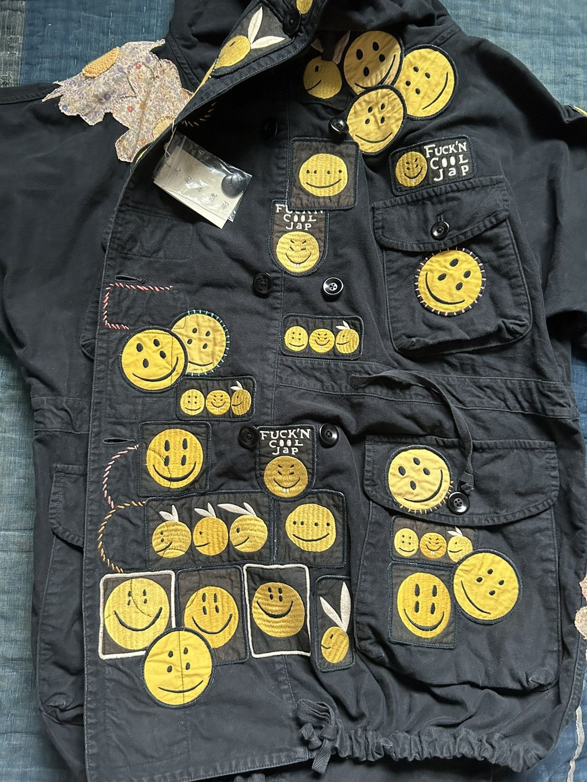 Kapital × Kapital Kountry Kapital moleskin Cotton RINGCOAT (RAINBOWY INSANE) XL Size US XL / EU 56 / 4 - 7 Thumbnail