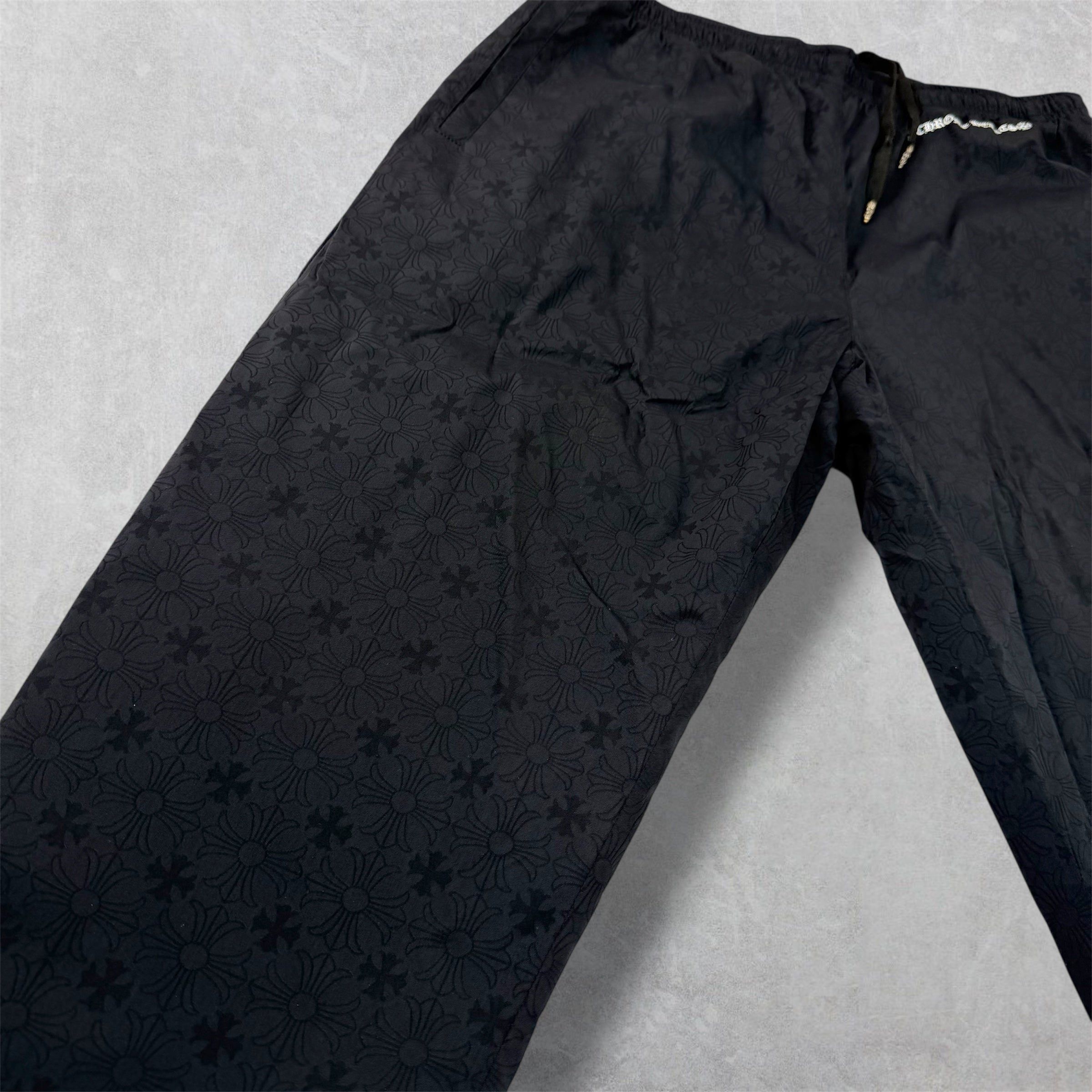 Chrome Hearts Chrome Hearts Monogram Black Track Pants L Size US 34 / EU 50 - 5 Thumbnail