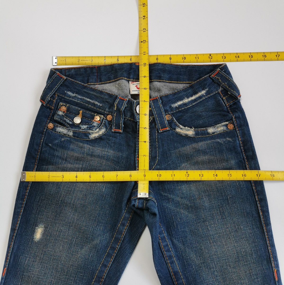 True Religion True Religion Joey Flared Bootcut Jeans Size 26" / US 2 / IT 38 - 11 Thumbnail