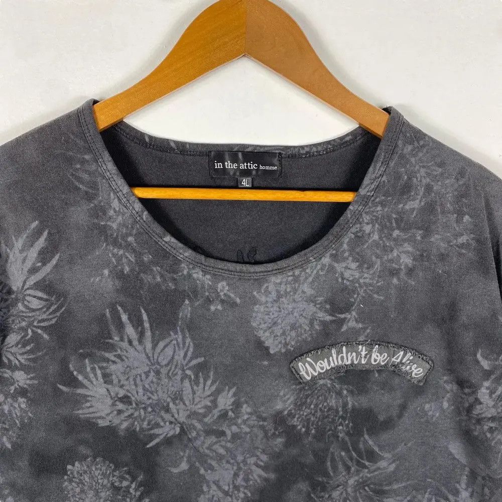 In The Attic IN THE ATTIC Homme Wouldn't Be Alive Full Print Tee Shirt Size US XL / EU 56 / 4 - 2 Thumbnail