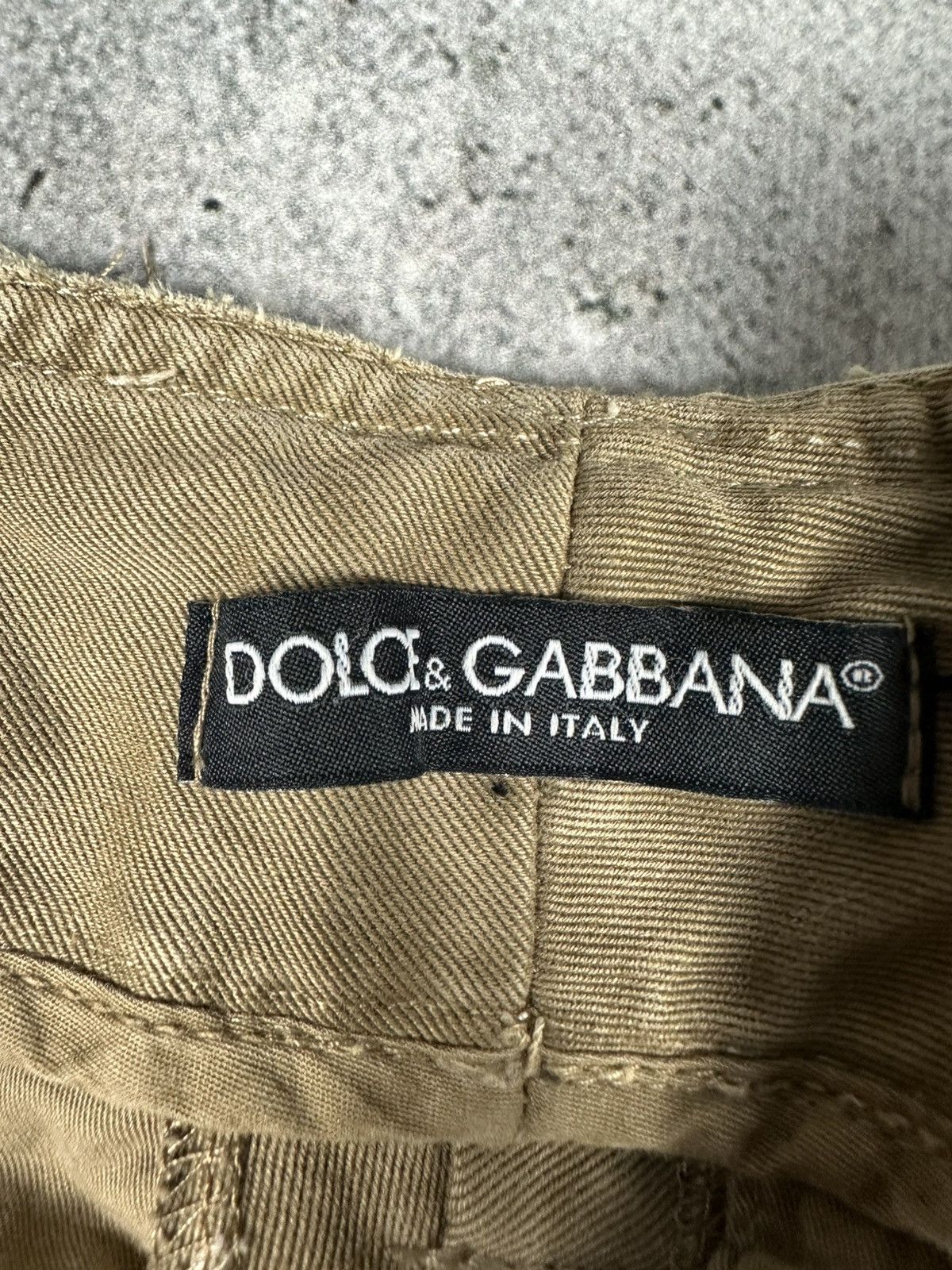 Dolce & Gabbana Dolce Gabanna Archival Cargo Pants Combat Zippers Size US 35 - 6 Thumbnail