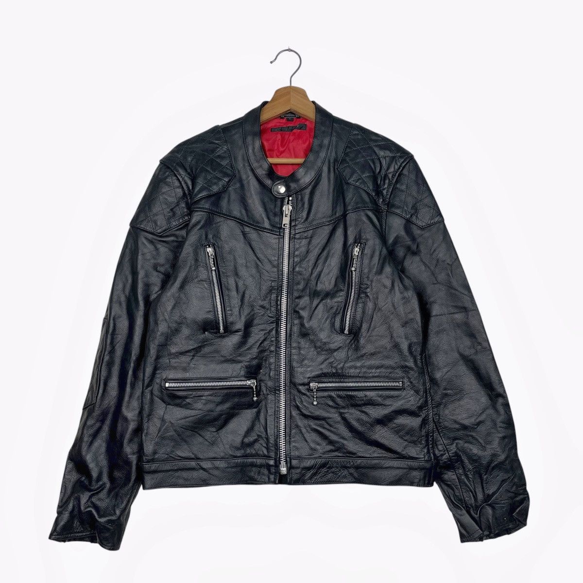 Other Liugoo Leather Motorcycle Riding Jacket Size US S / EU 44-46 / 1 - 1 Thumbnail
