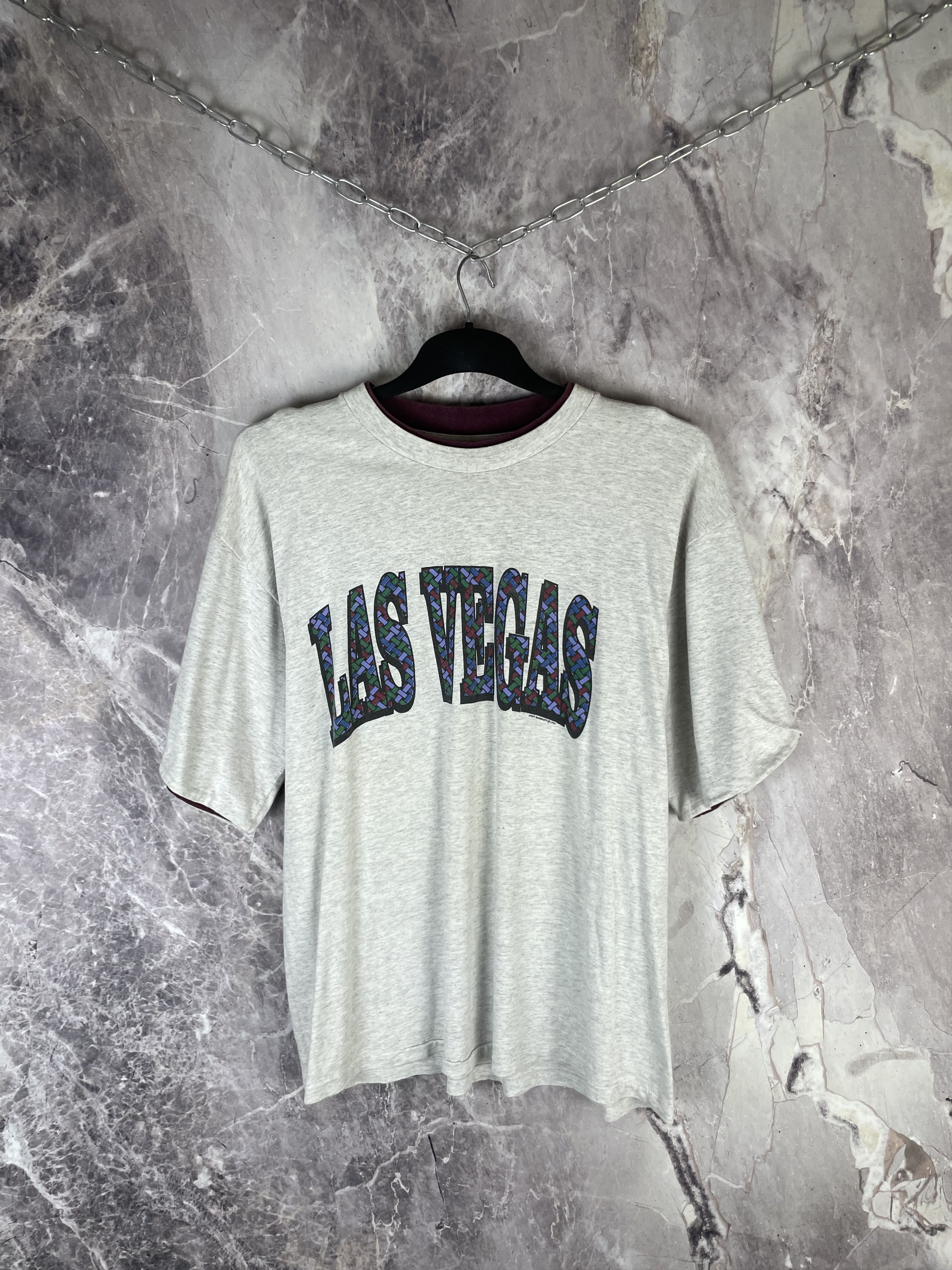 Vintage Vintage 1995 Las Vegas Tee Size US XL / EU 56 / 4 - 2 Thumbnail