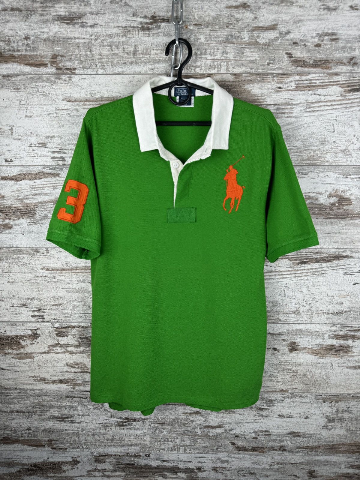 Polo Ralph Lauren × Vintage Mens Vintage Polo Ralph Lauren 3 Polos T-shirt tee y2k rare Size US S / EU 44-46 / 1 - 2 Thumbnail