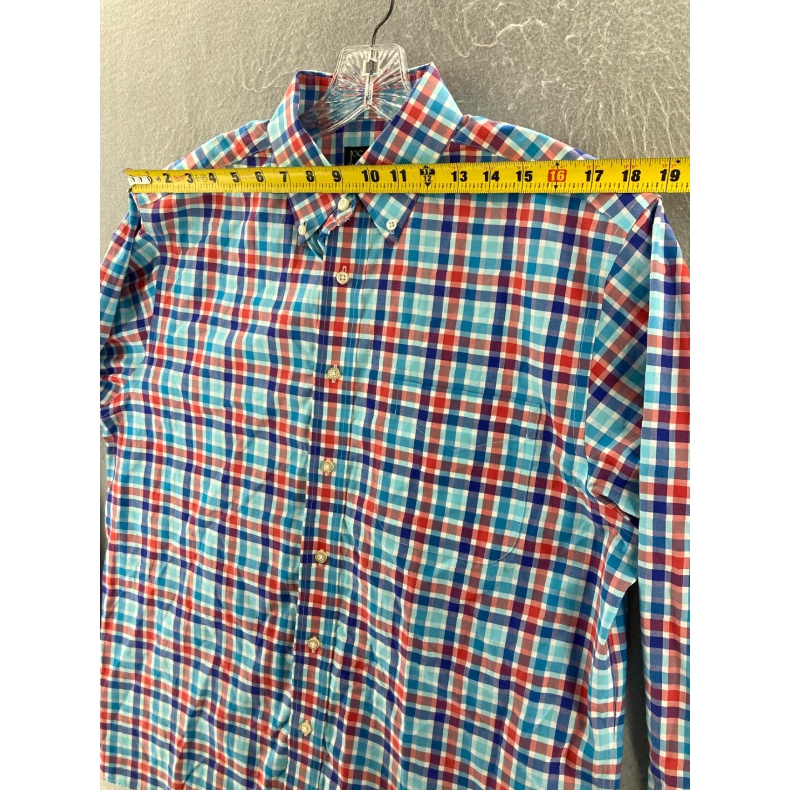 Jos. A. Bank Jos A Bank Traveler Shirt Mens Medium Blue Red Stripes Shirt Mens Regular XS? Size US M / EU 48-50 / 2 - 5 Thumbnail