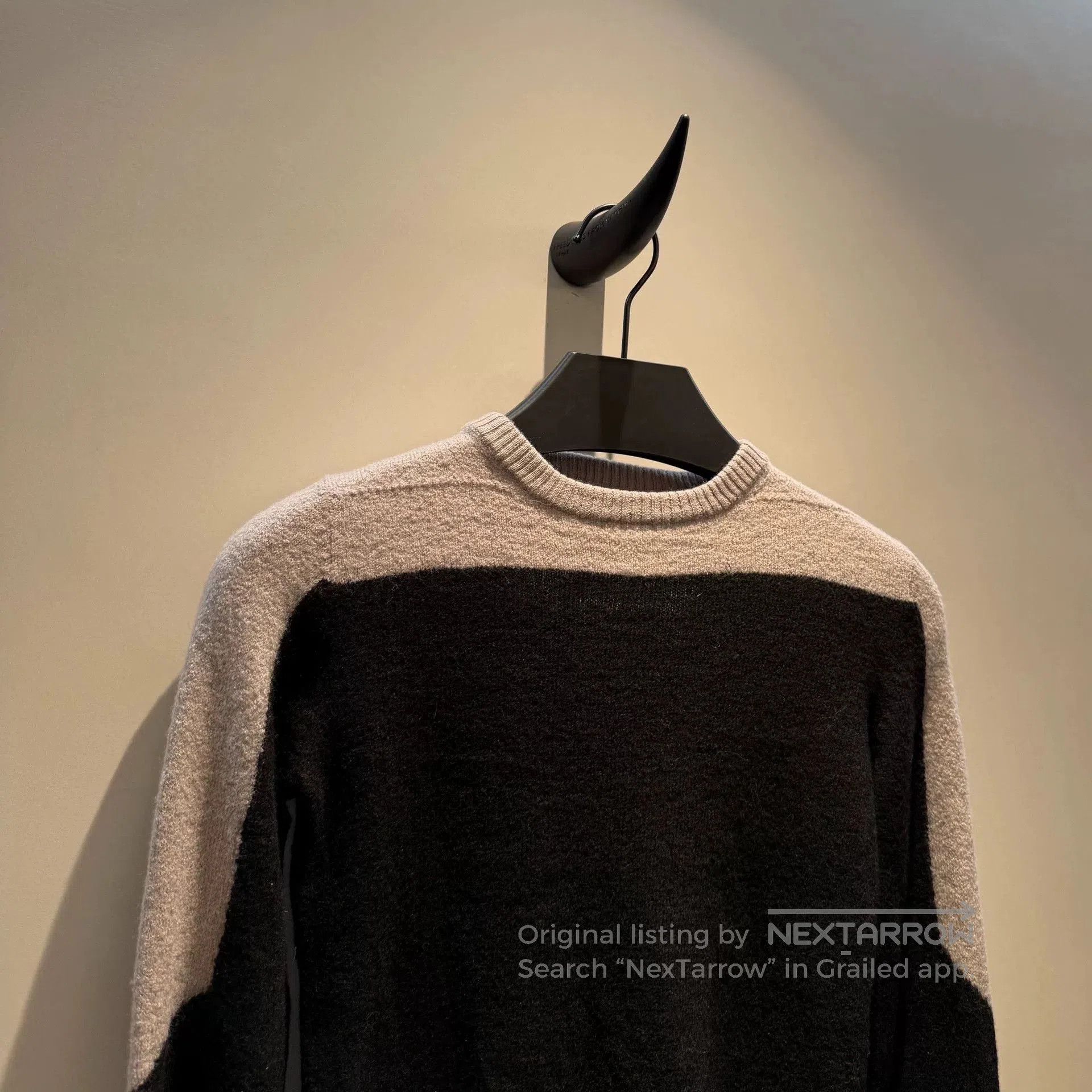 Rick Owens Rick Owens Geometric Wool Knit Sweater. Size US M / EU 48-50 / 2 - 2 Thumbnail