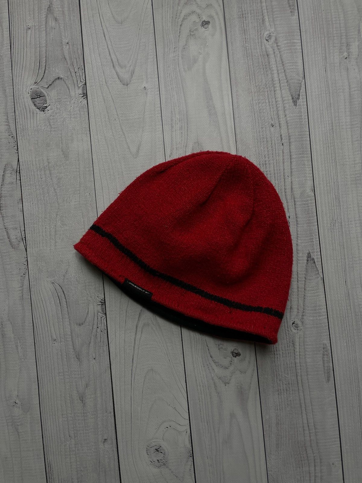 Vintage Vintage Nike Golf Hat reversible logo red/black Size ONE SIZE - 3 Thumbnail