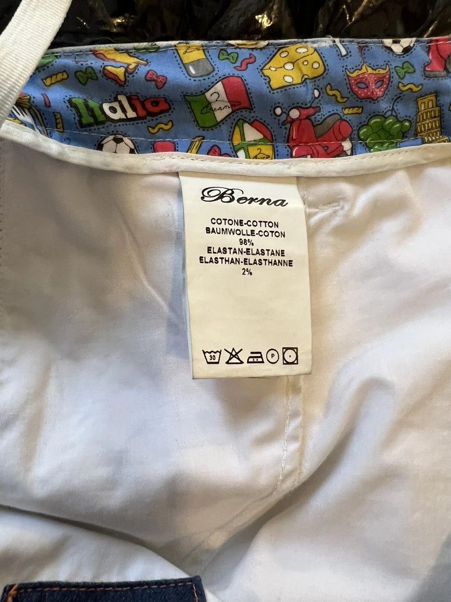 Designer BERNA FLORAL PATTERN SIDE STRIPE SHORTS SIZE 48 IT Size US 32 / EU 48 - 10 Thumbnail