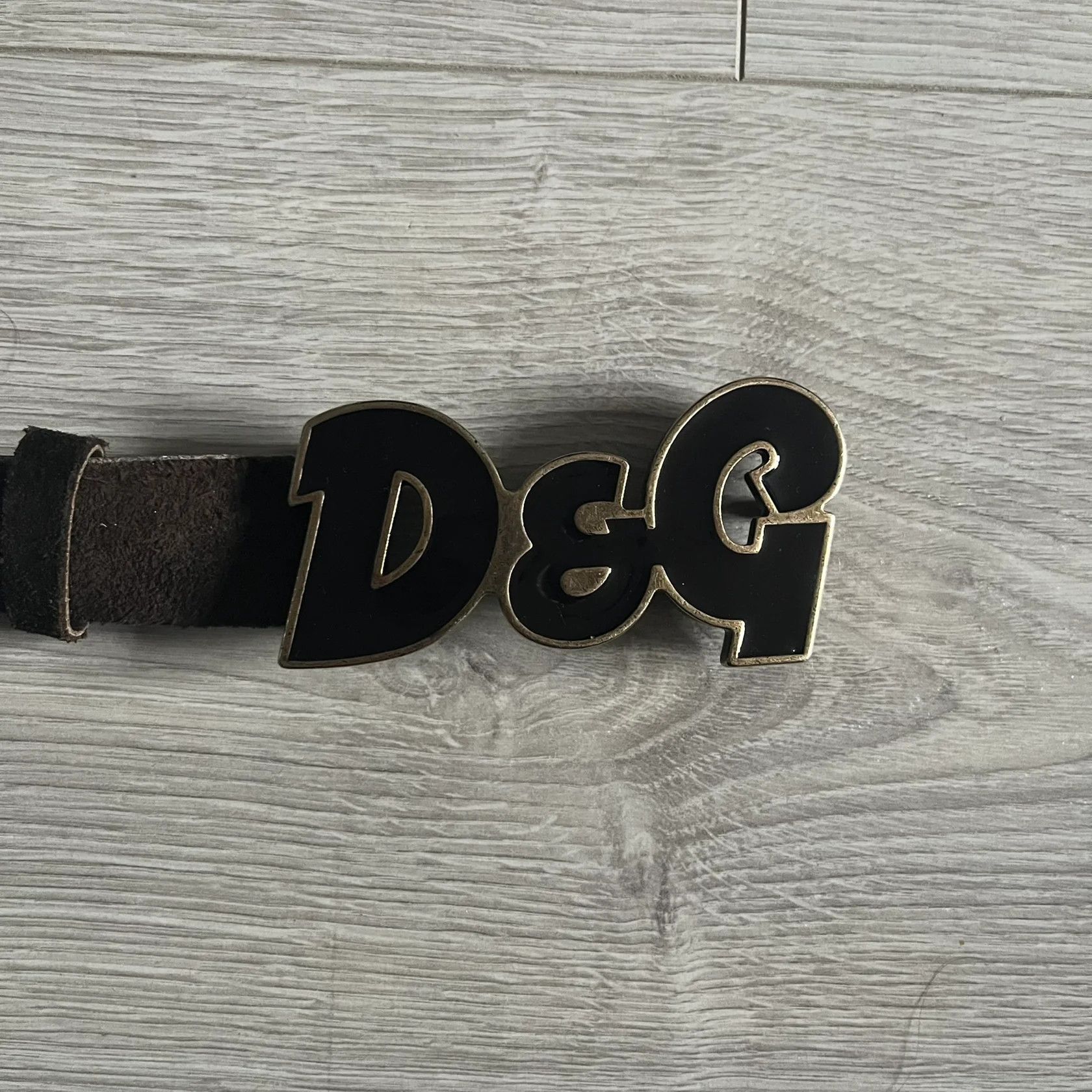 Dolce & Gabbana Dolce & Gabbana Black Enamel Belt Size ONE SIZE - 2 Thumbnail