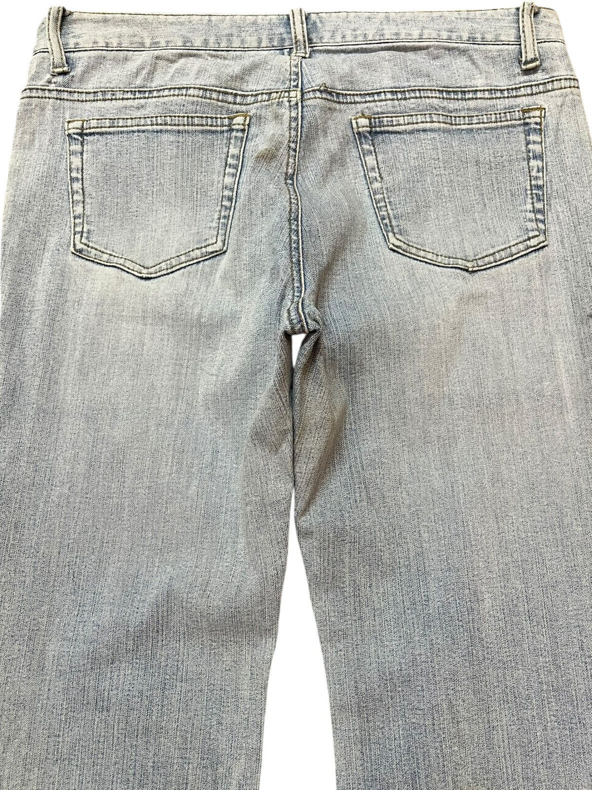 Hysteric Glamour Vintage Oririn Flare Bush Pants Faded Button Leg Denim Size US 31 - 8 Thumbnail