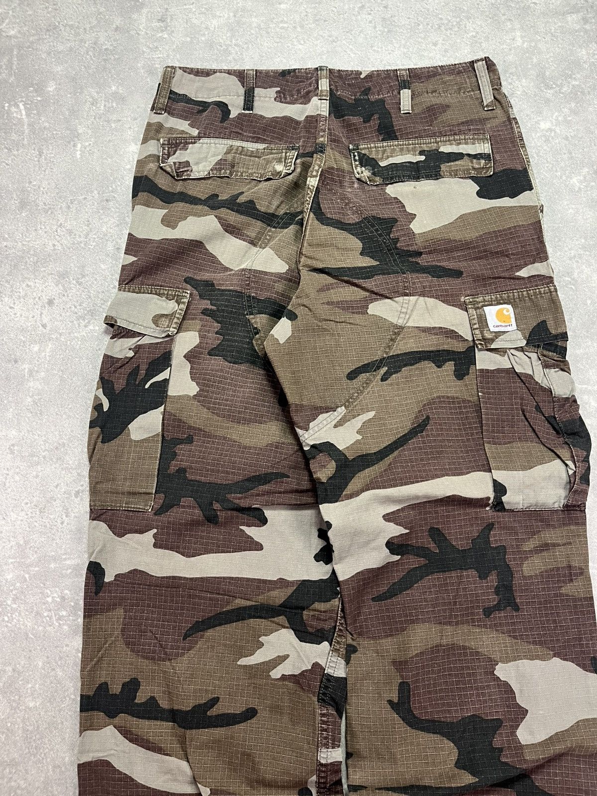 Carhartt Carhartt Camo Cargo Pants 31 32 Wide Leg Baggy Size US 32 / EU 48 - 9 Thumbnail
