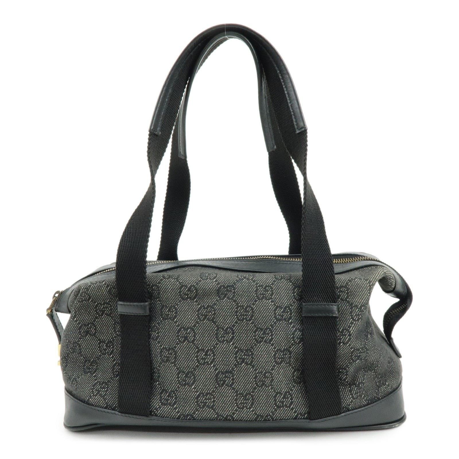 Gucci Gucci GG Supreme Duffle Bag Black Size ONE SIZE - 1 Thumbnail