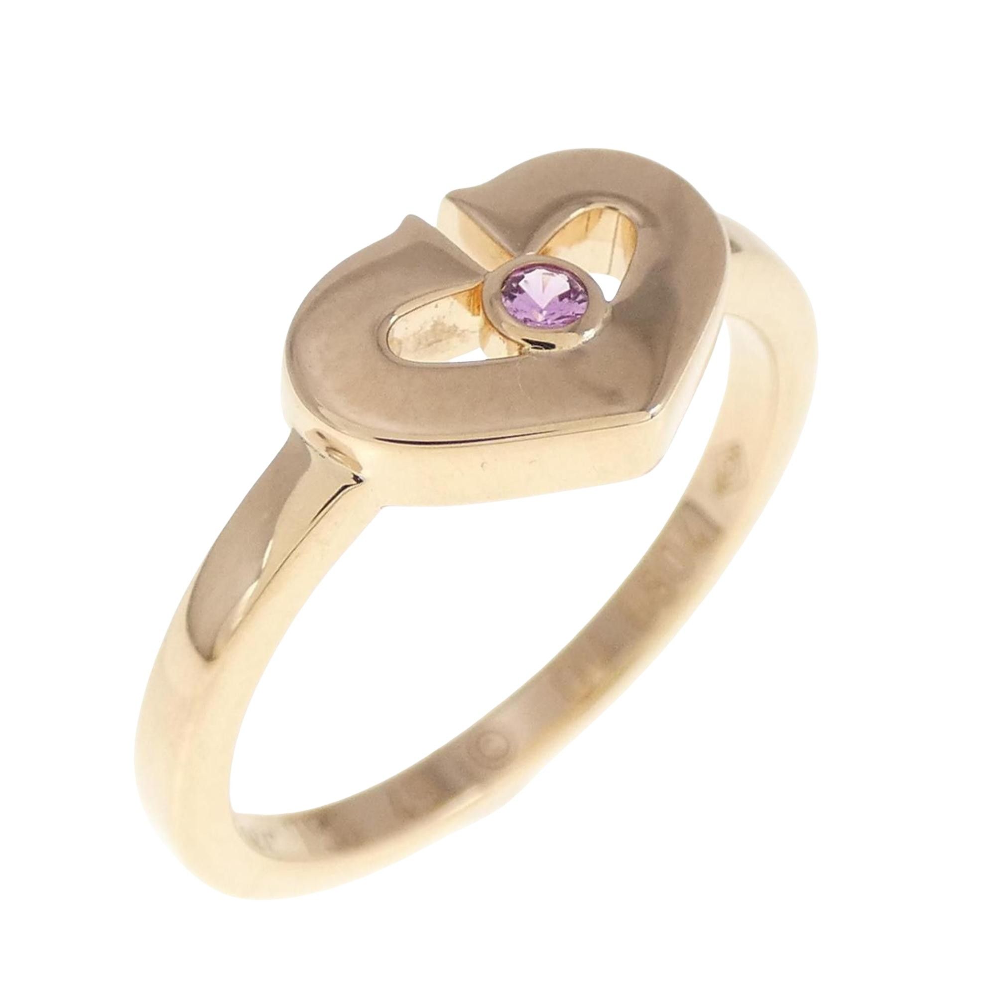 Cartier Cartier C heart ring Size ONE SIZE - 1 Thumbnail
