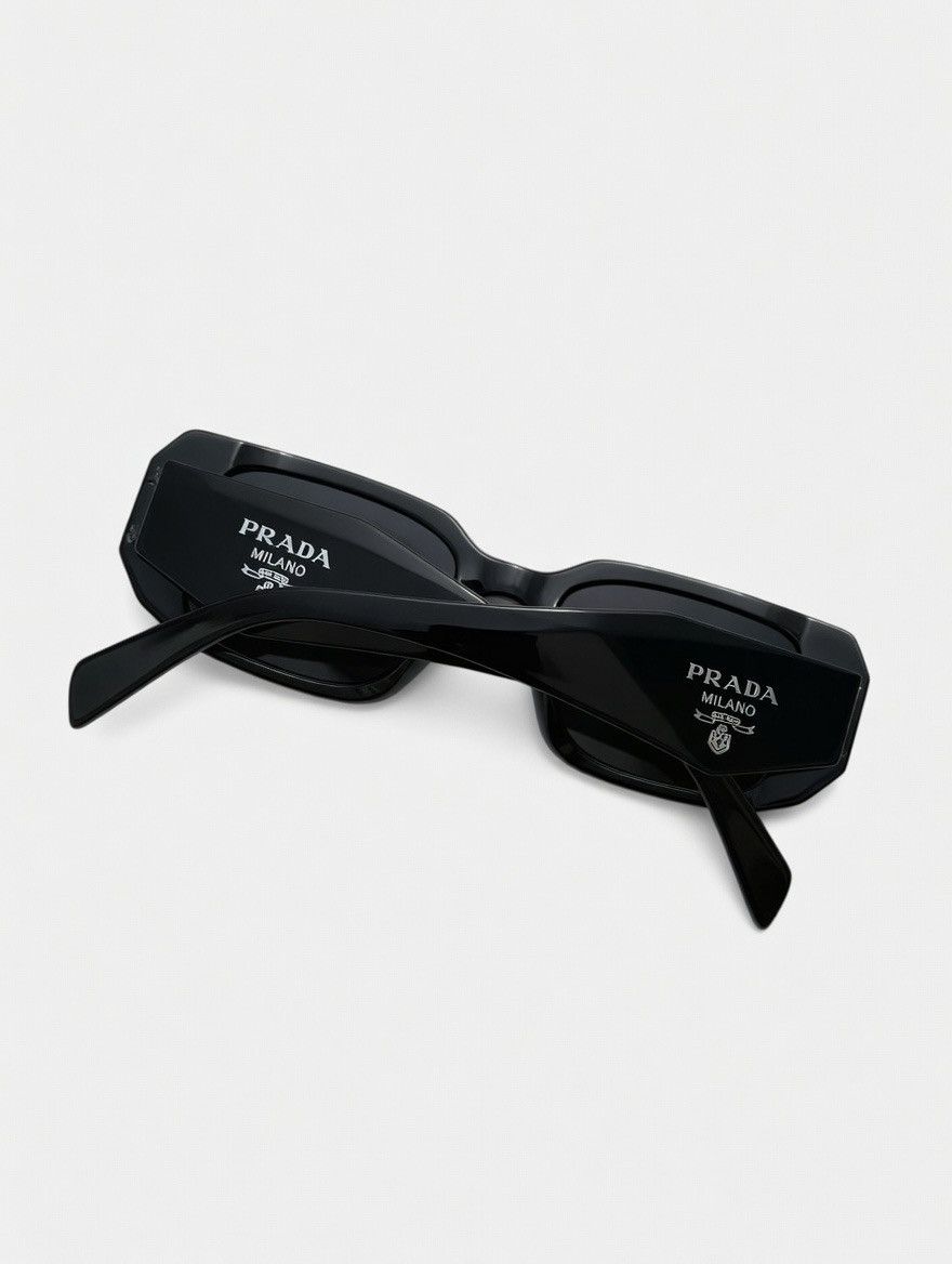 Prada PRADA SUNGLASSES BLACK VINTAGE Size ONE SIZE - 2 Thumbnail