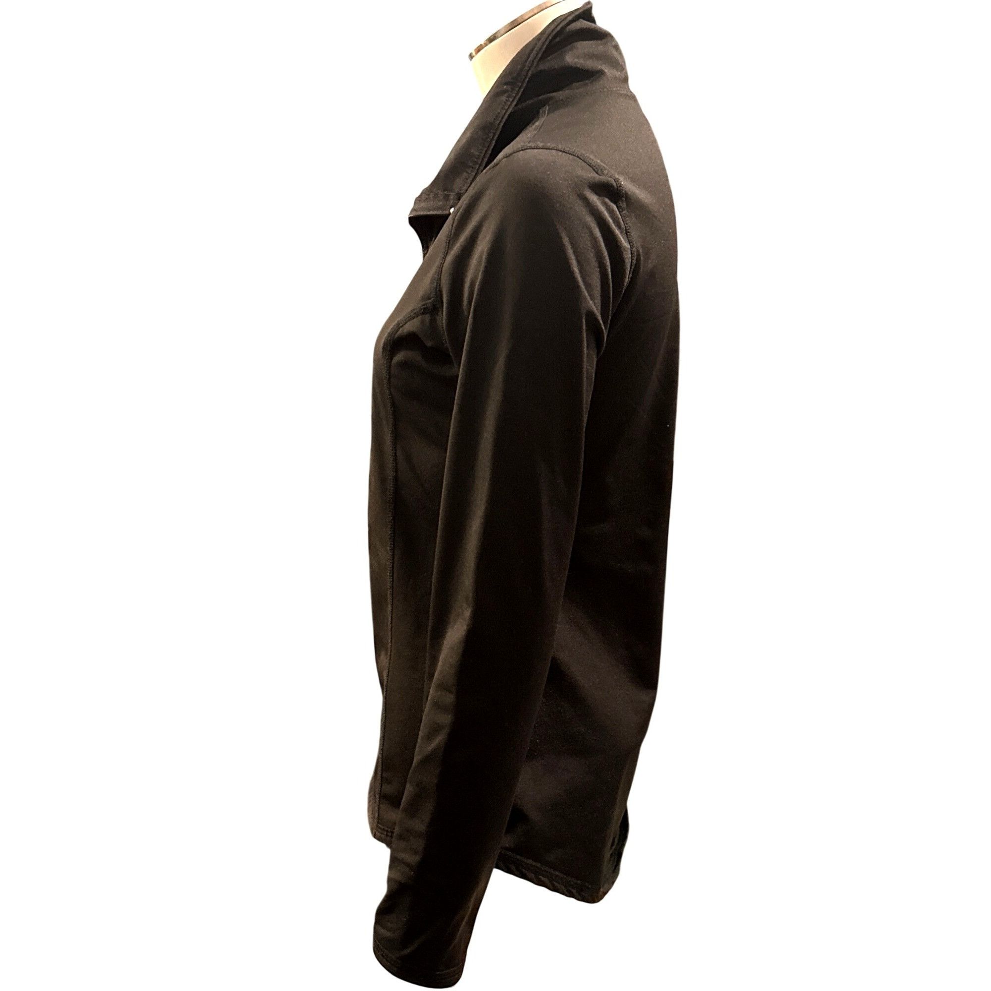 Other CCC Black Long Sleeve Quarter Zip Athletic Wear Pullover Jac Size M / US 6-8 / IT 42-44 - 4 Thumbnail
