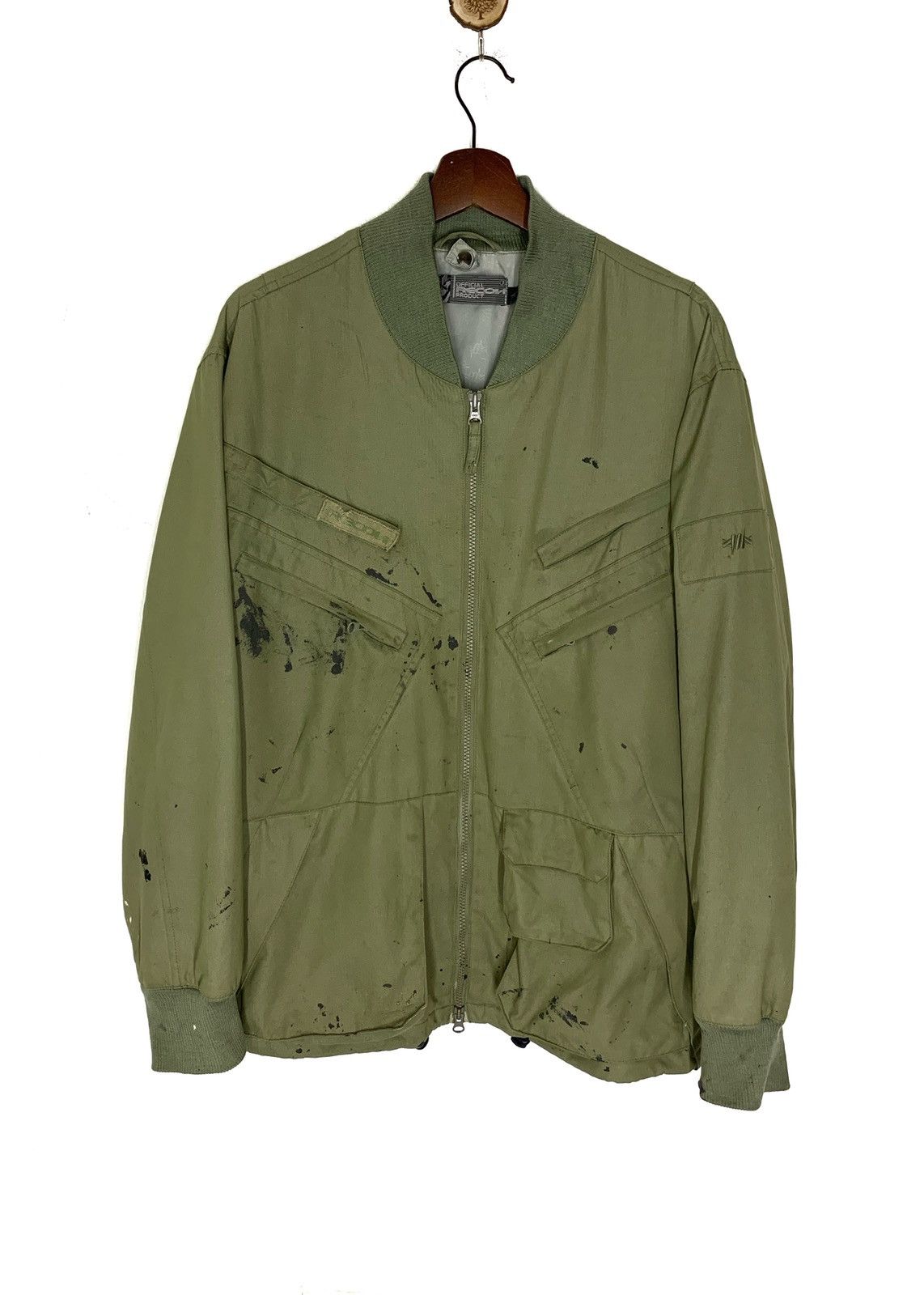 Futura Recon Military Custom Dirty Painted Flight Jacket Size US L / EU 52-54 / 3 - 1 Thumbnail