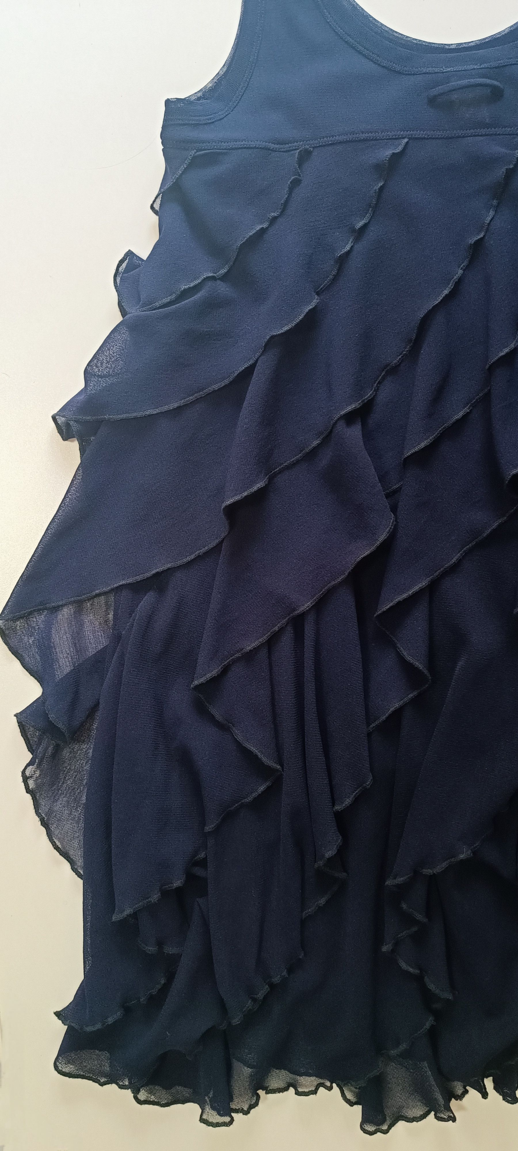 Jean Paul Gaultier 2000's _ Ruffles Tank dress Size L / US 10 / IT 46 - 17 Thumbnail