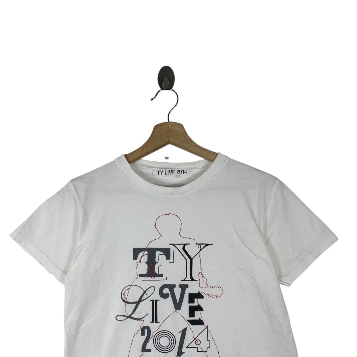 Vintage YOSHIDA TAKURO TY Live 2014 Tabi No Yado Concert Tee Shirt Size S / US 4 / IT 40 - 2 Thumbnail