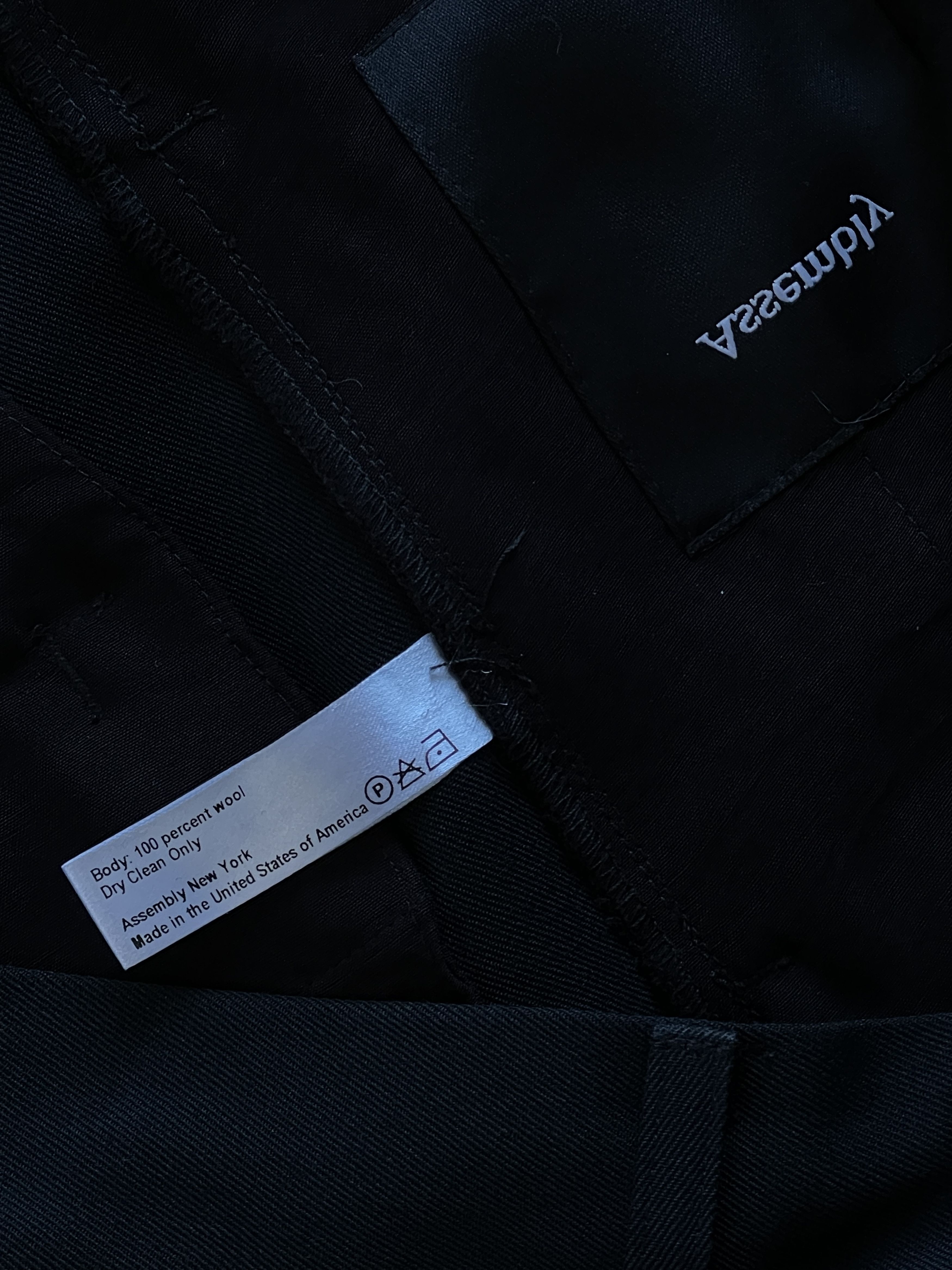 Assembly New York Assembly NY-Tuxedo single pleat Wool Suiting Pant Size US 30 / EU 46 - 7 Thumbnail