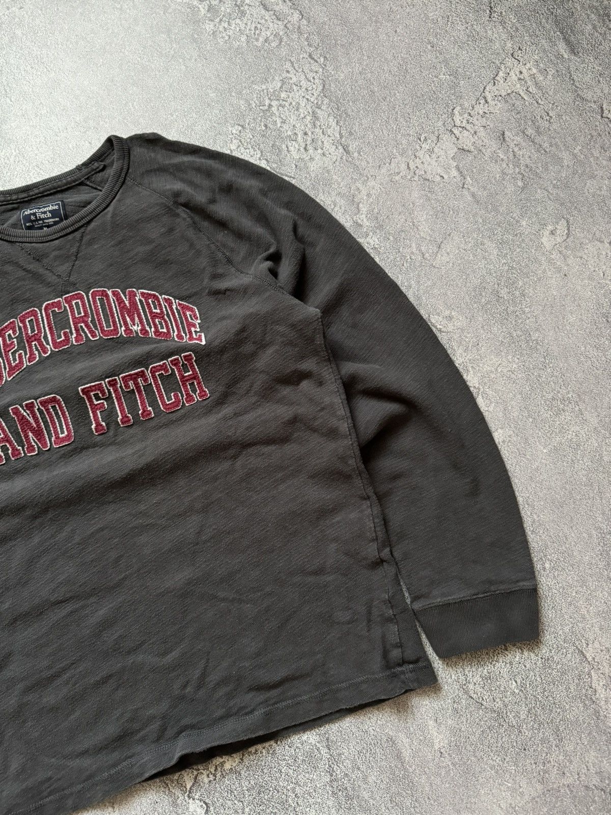 Abercrombie & Fitch × Vintage Abercrombie & Fitch M big logo sweatshirt long sleeve jumper Size US M / EU 48-50 / 2 - 7 Thumbnail