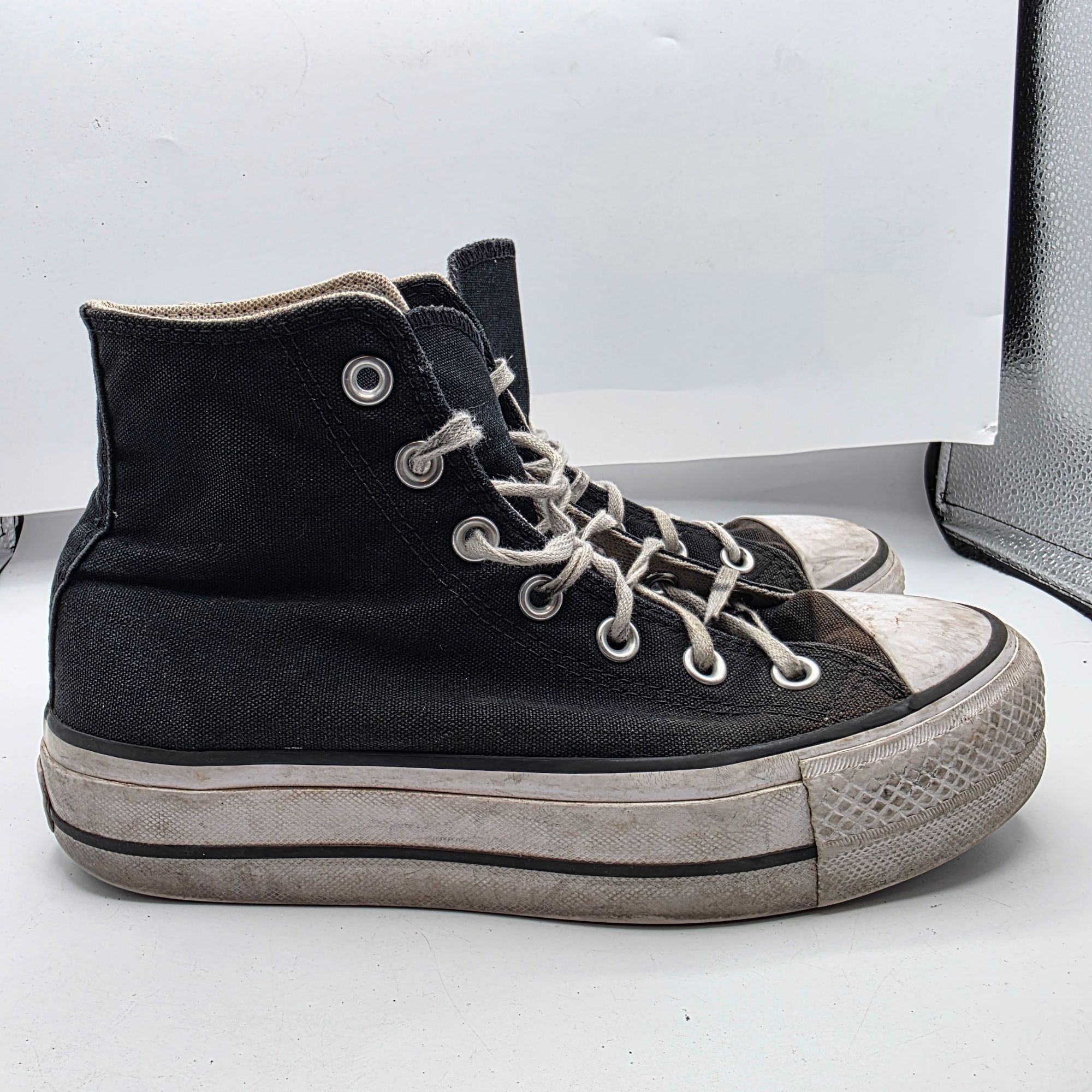 Converse Converse Chuck Taylor All Star Lift High Womens Size 7 Black Size US 7 / IT 37 - 12 Thumbnail