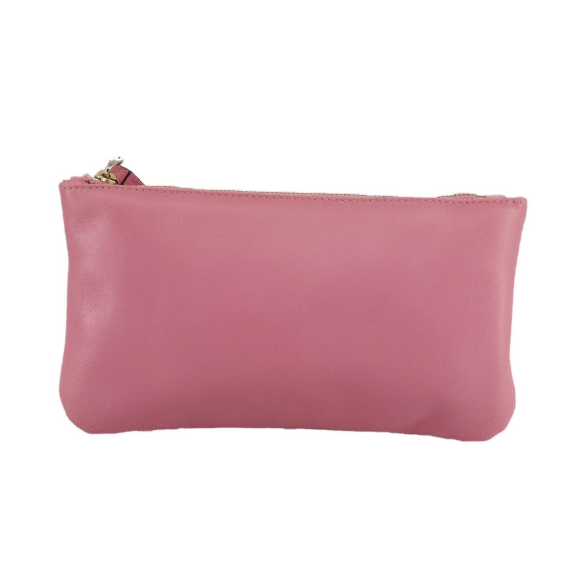 Valentino Valentino Garavani Zip Pouch Leather Size ONE SIZE - 1 Thumbnail
