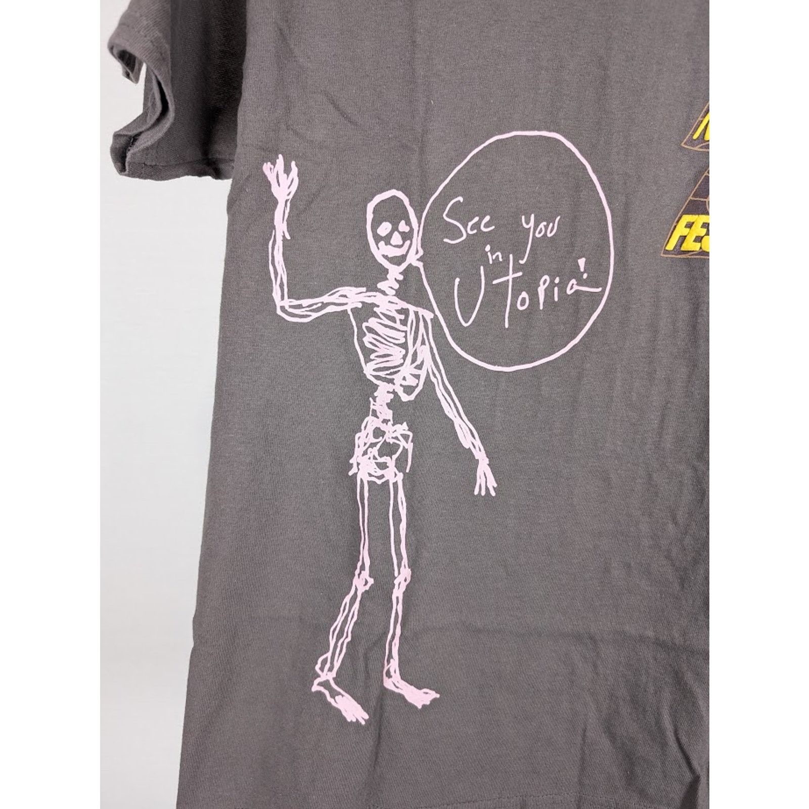 Travis Scott o1rshd1 Astrofest Open Your Eyes Tee Shirt in Grey Size US XXL / EU 58 / 5 - 6 Thumbnail